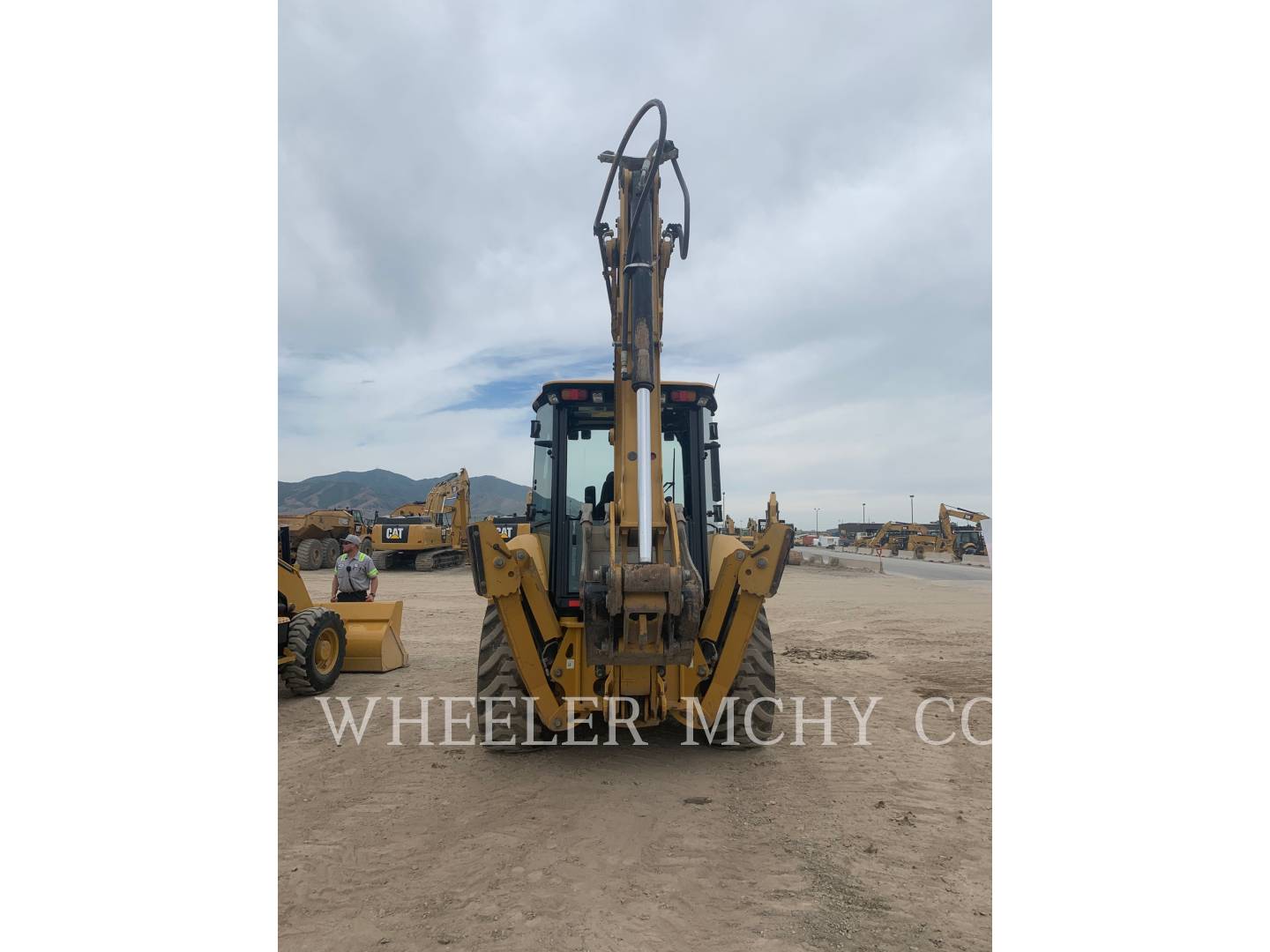 2018 Caterpillar 420F2 E Tractor Loader Backhoe