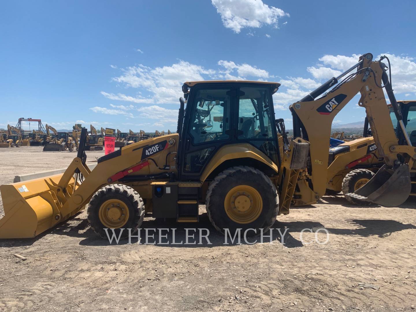 2018 Caterpillar 420F2 E Tractor Loader Backhoe