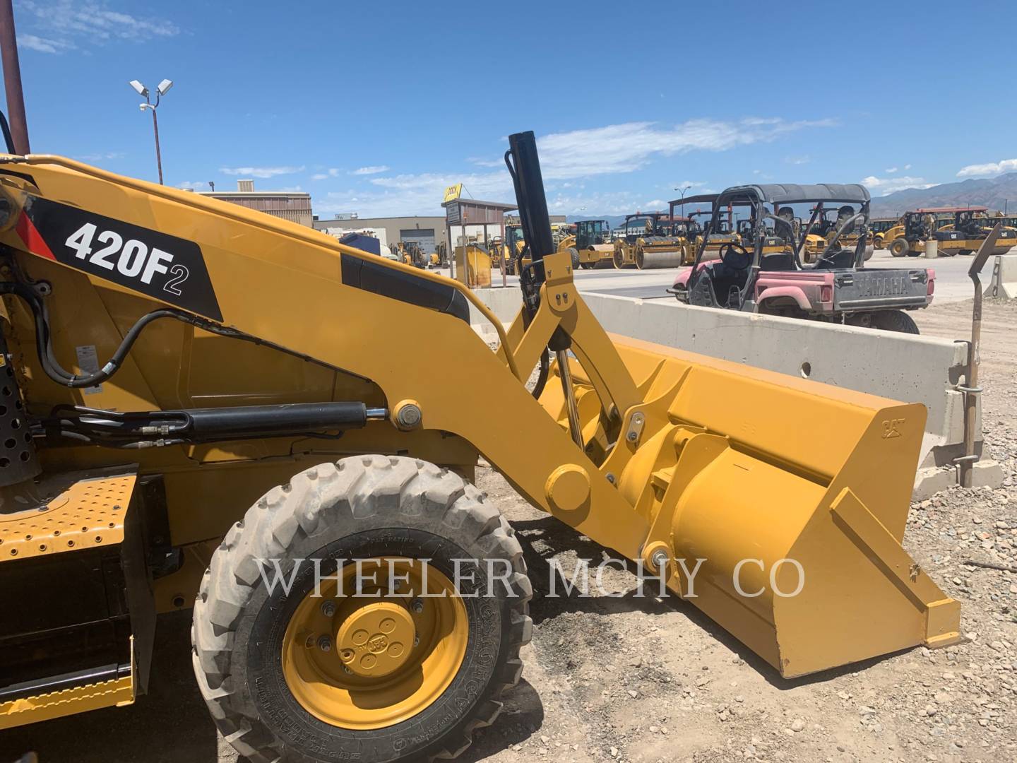 2018 Caterpillar 420F2 E Tractor Loader Backhoe