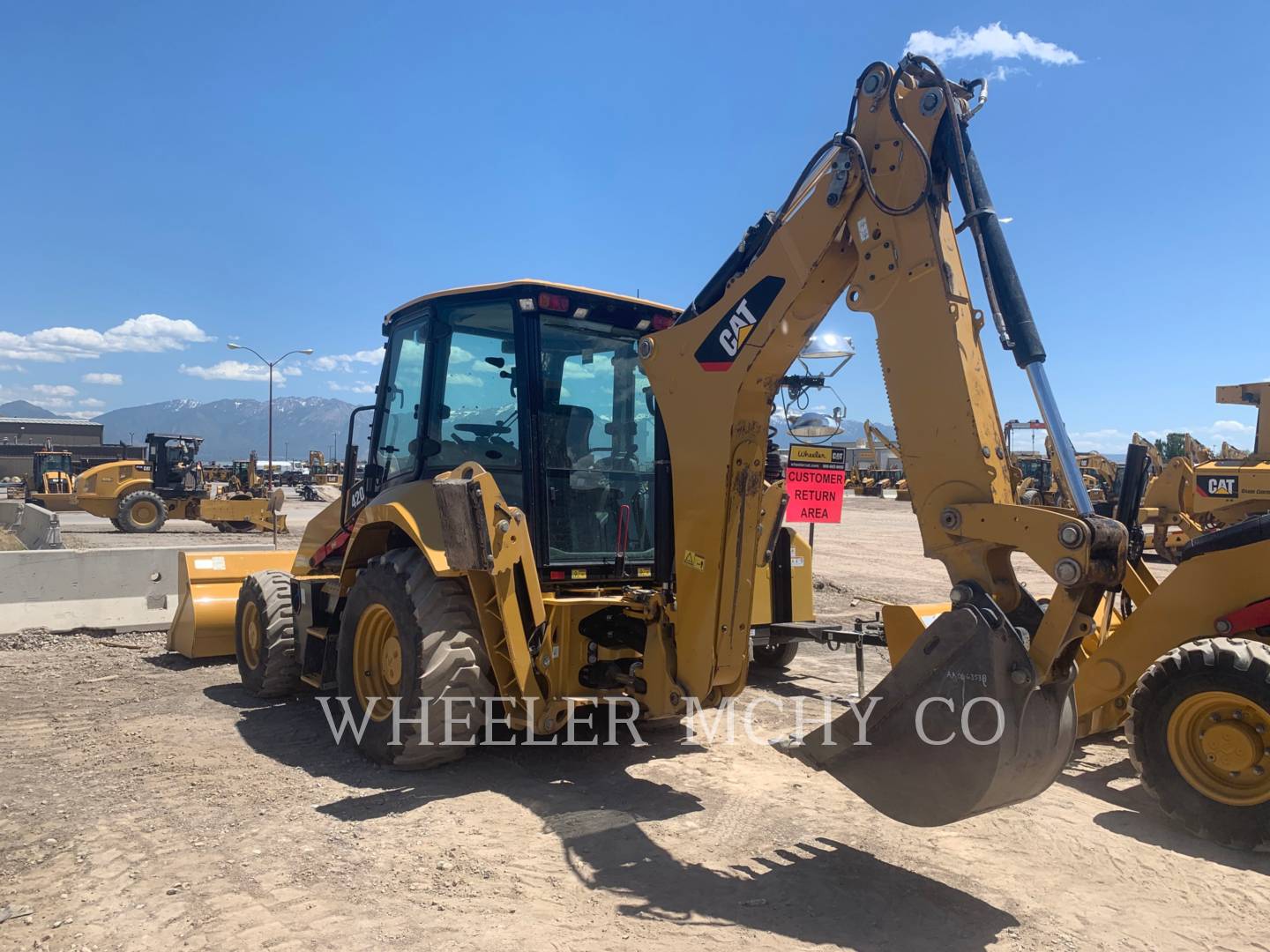 2018 Caterpillar 420F2 E Tractor Loader Backhoe