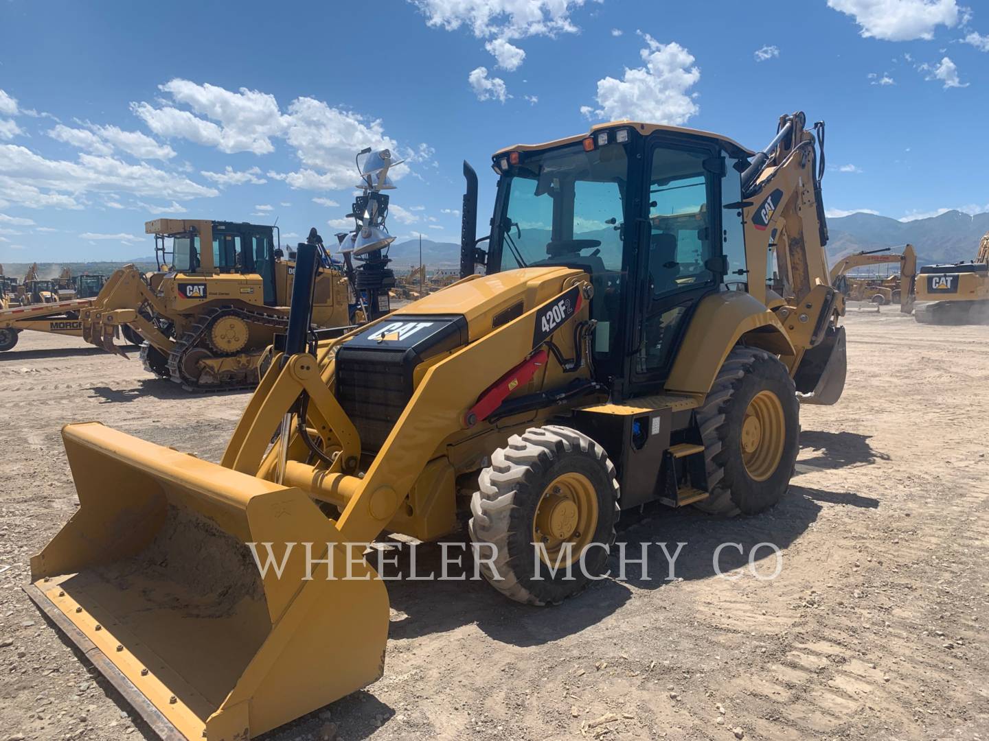 2018 Caterpillar 420F2 E Tractor Loader Backhoe