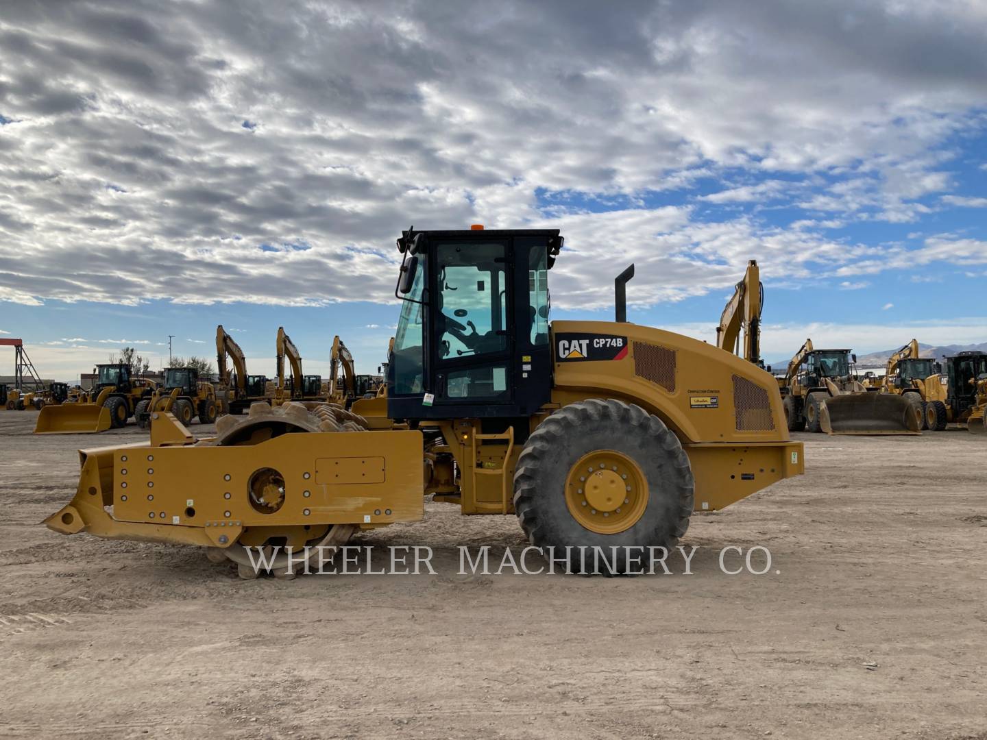 2019 Caterpillar CP74B Vibratory Single