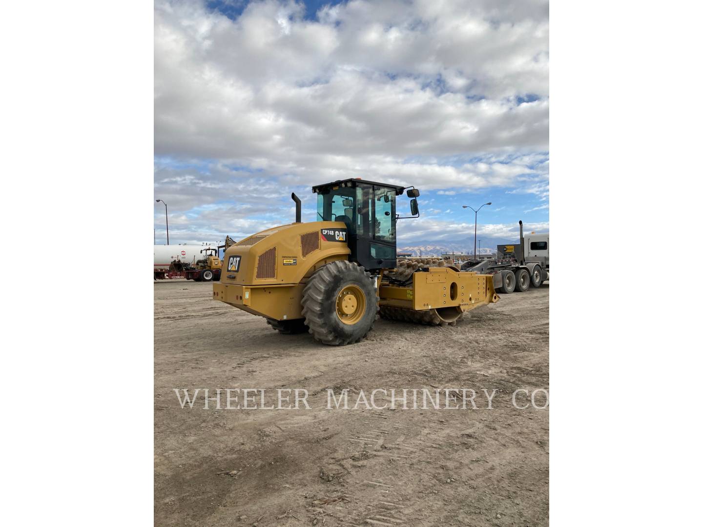 2019 Caterpillar CP74B Vibratory Single