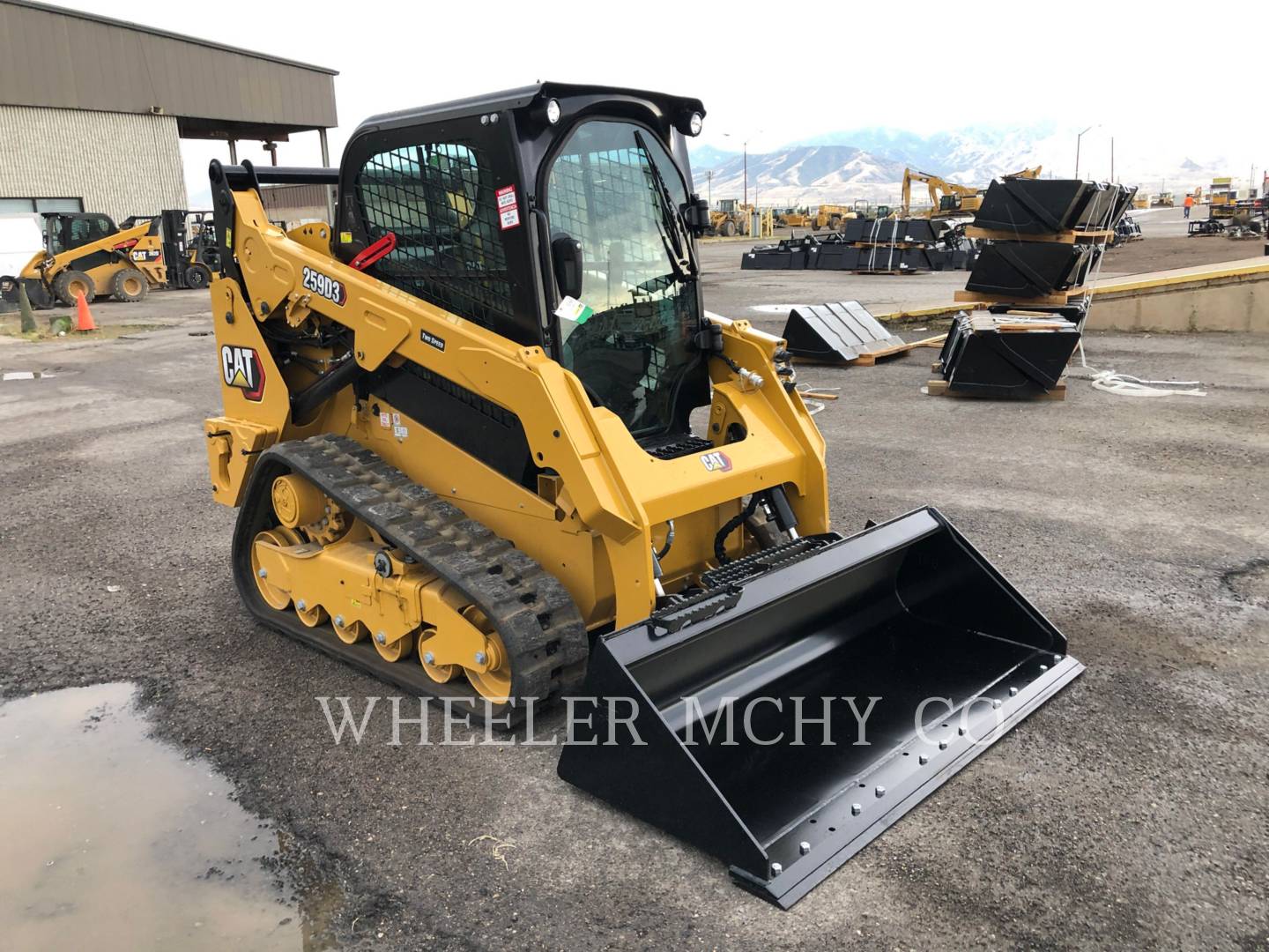 2019 Caterpillar 259D3 C3H2 Compact Track Loader