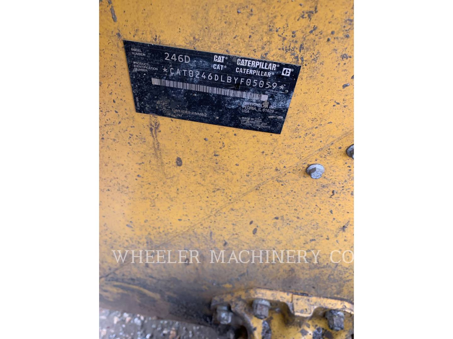 2019 Caterpillar 246D C3 2S Skid Steer Loader