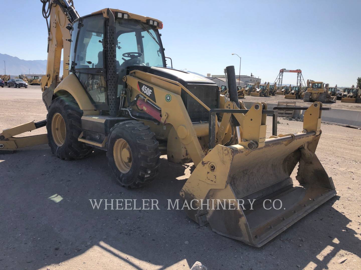 2015 Caterpillar 450F E Tractor Loader Backhoe