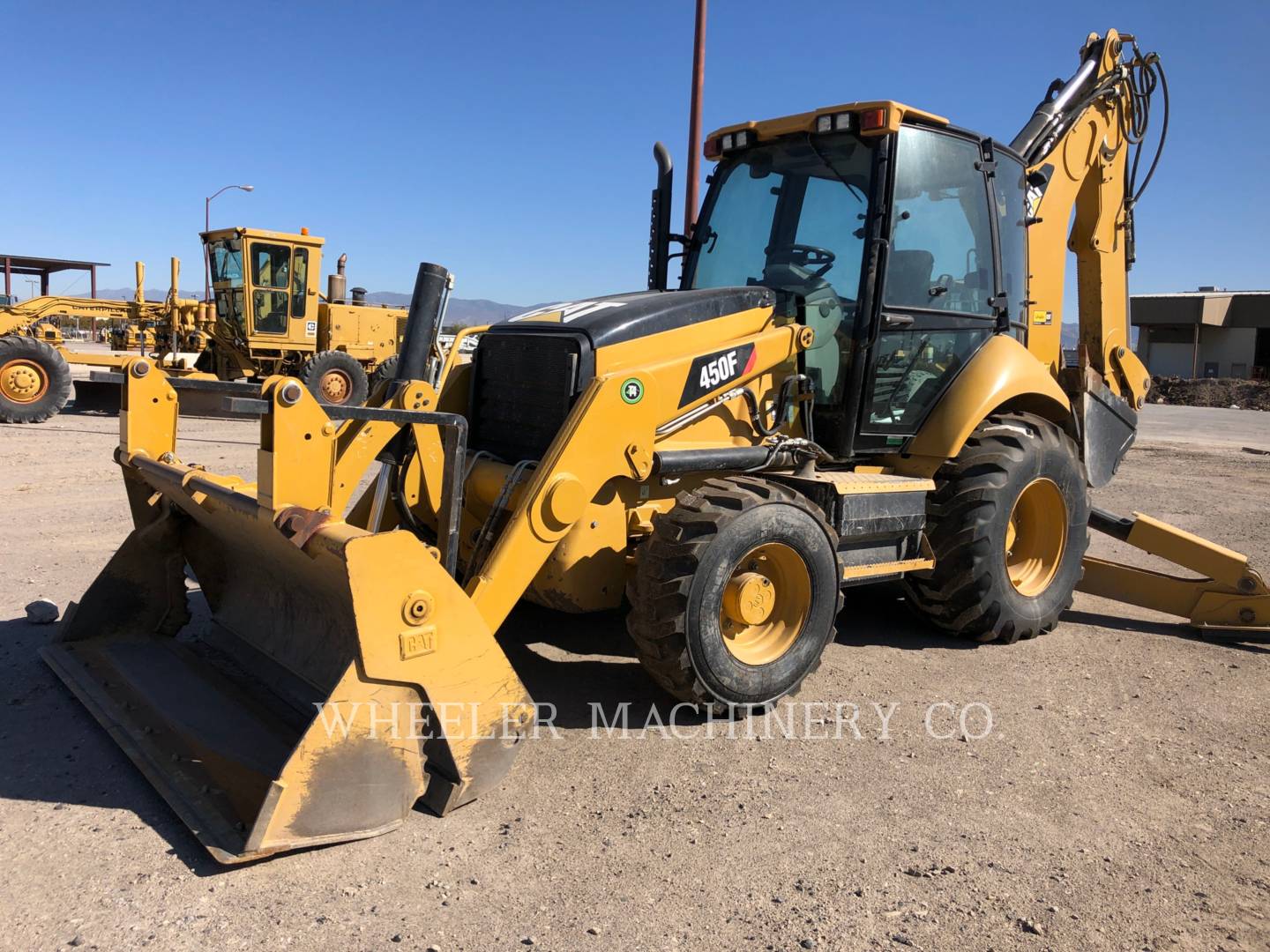 2015 Caterpillar 450F E Tractor Loader Backhoe