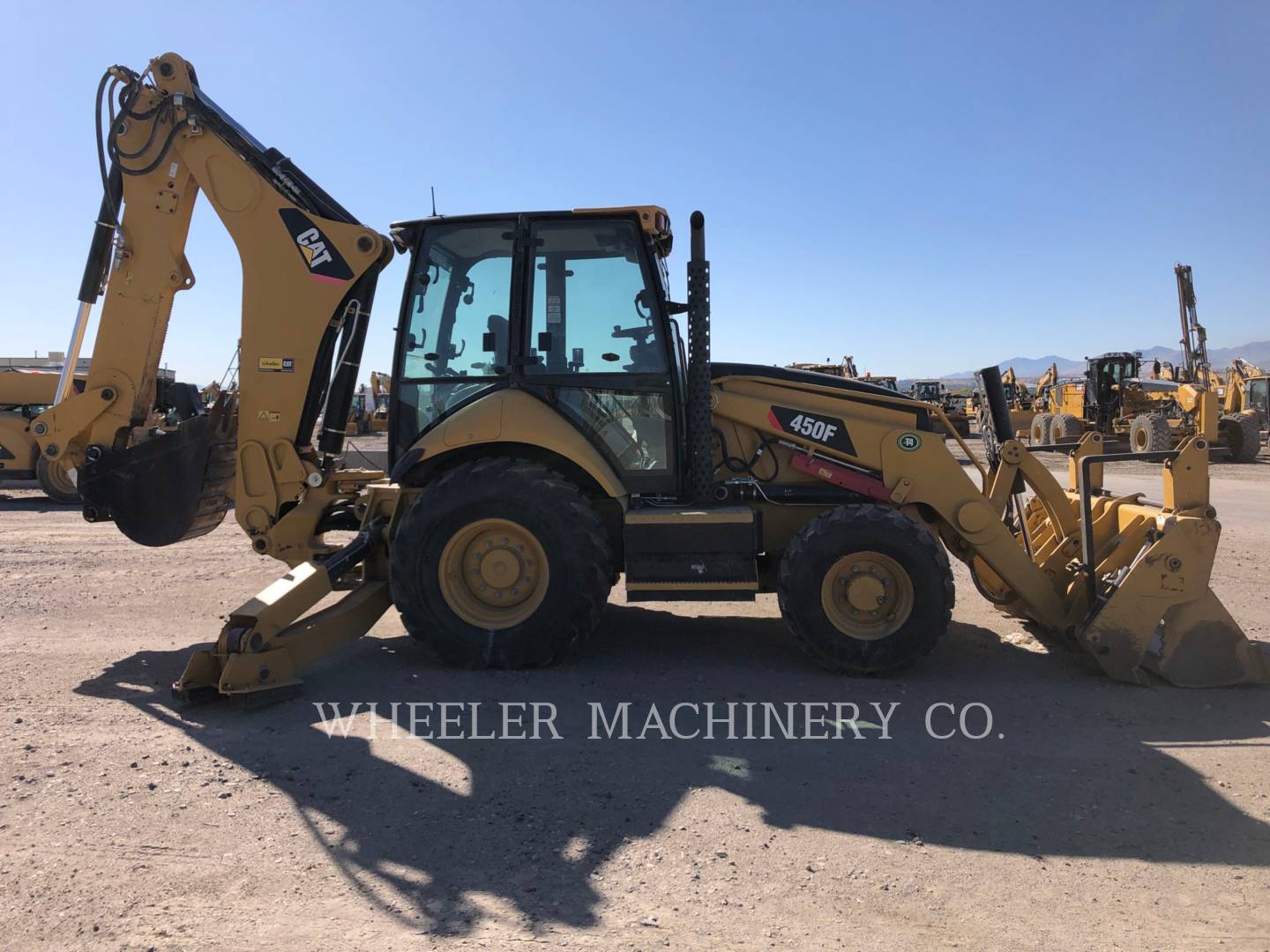 2015 Caterpillar 450F E Tractor Loader Backhoe