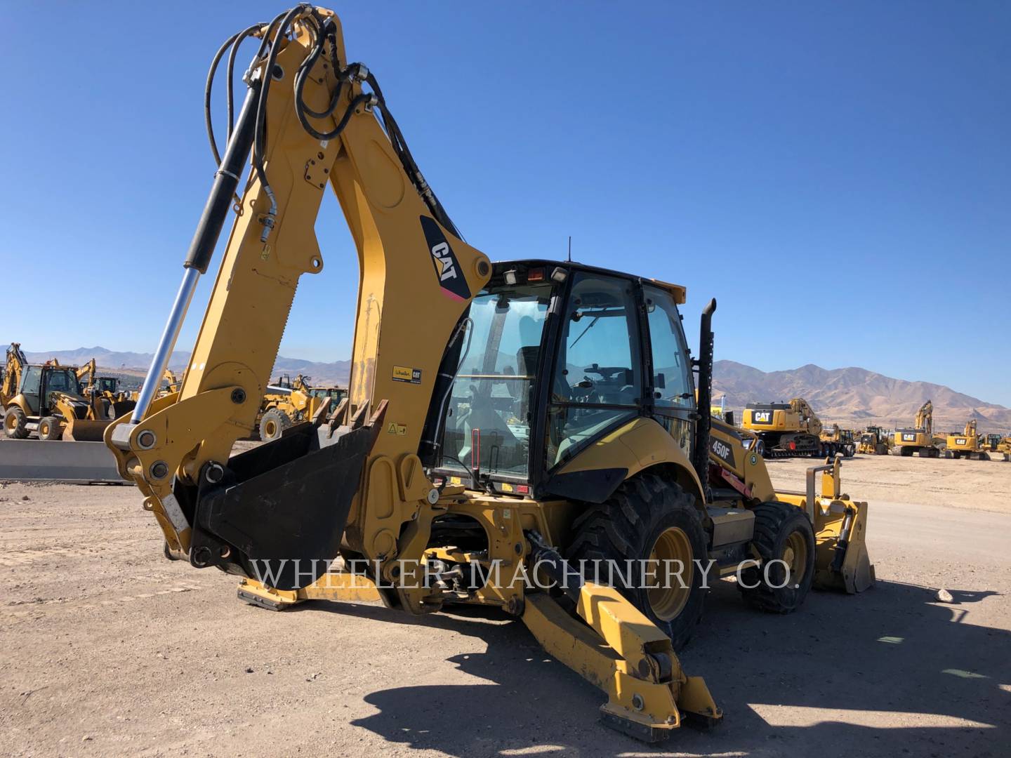 2015 Caterpillar 450F E Tractor Loader Backhoe