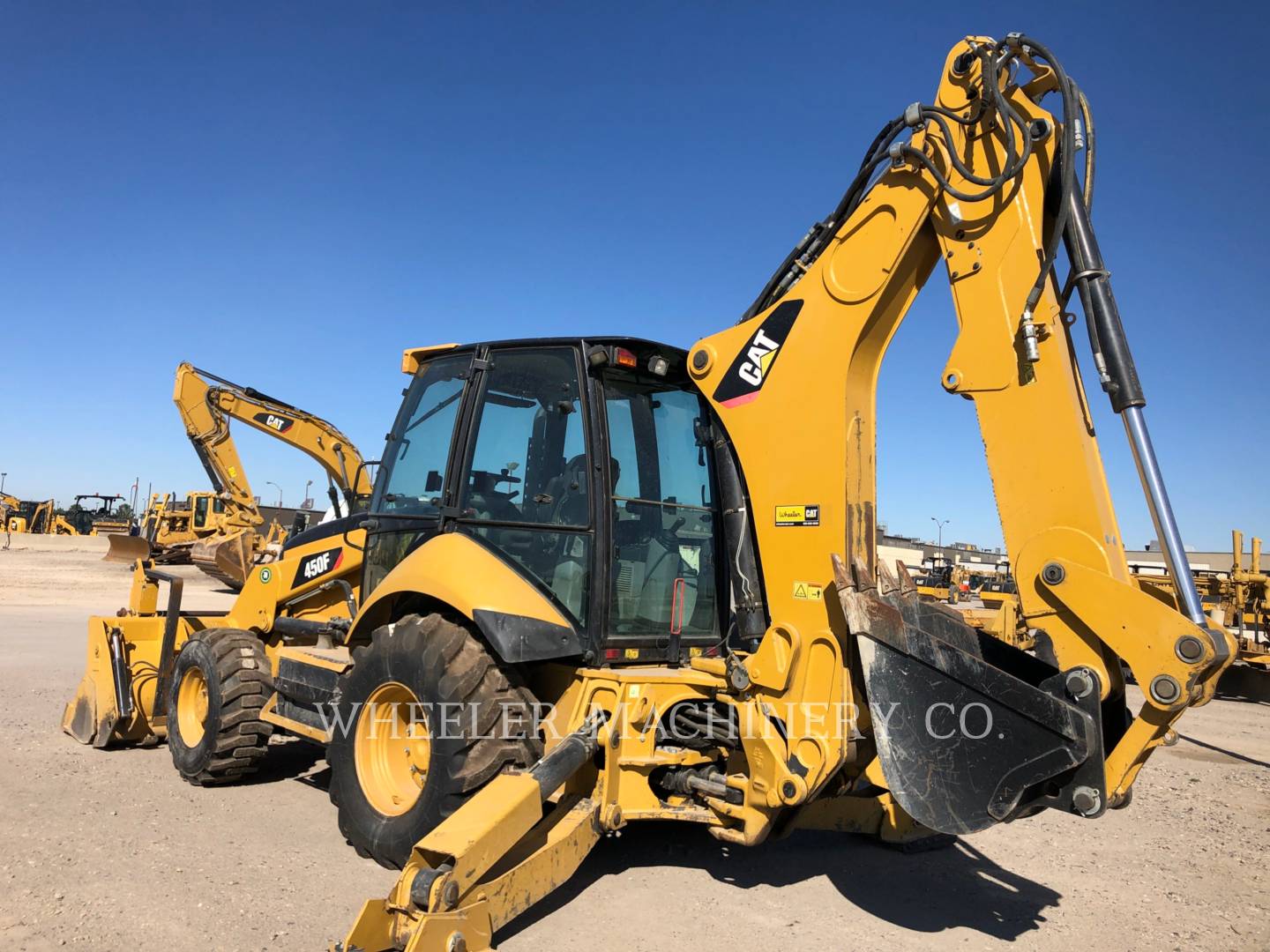 2015 Caterpillar 450F E Tractor Loader Backhoe