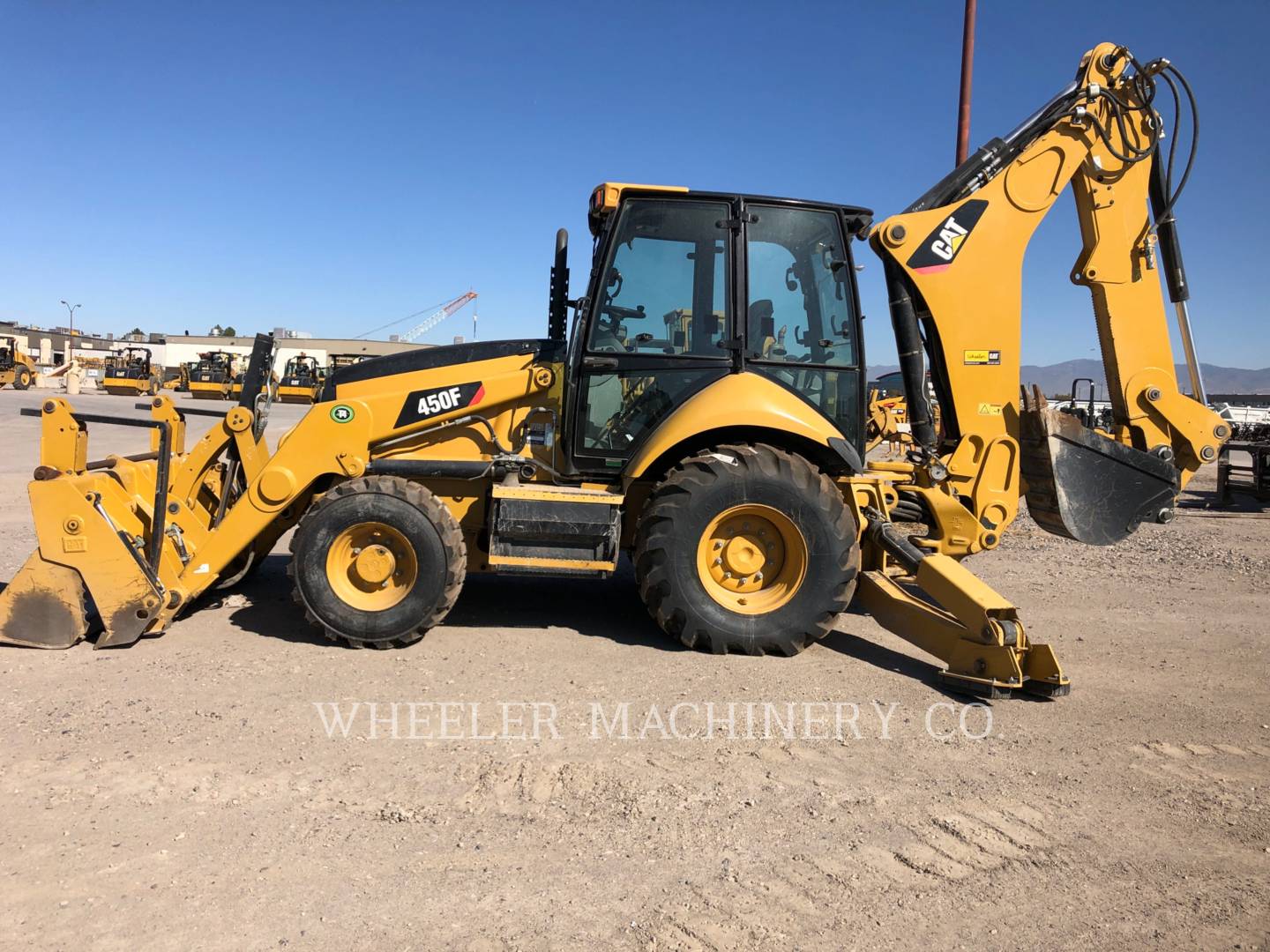 2015 Caterpillar 450F E Tractor Loader Backhoe