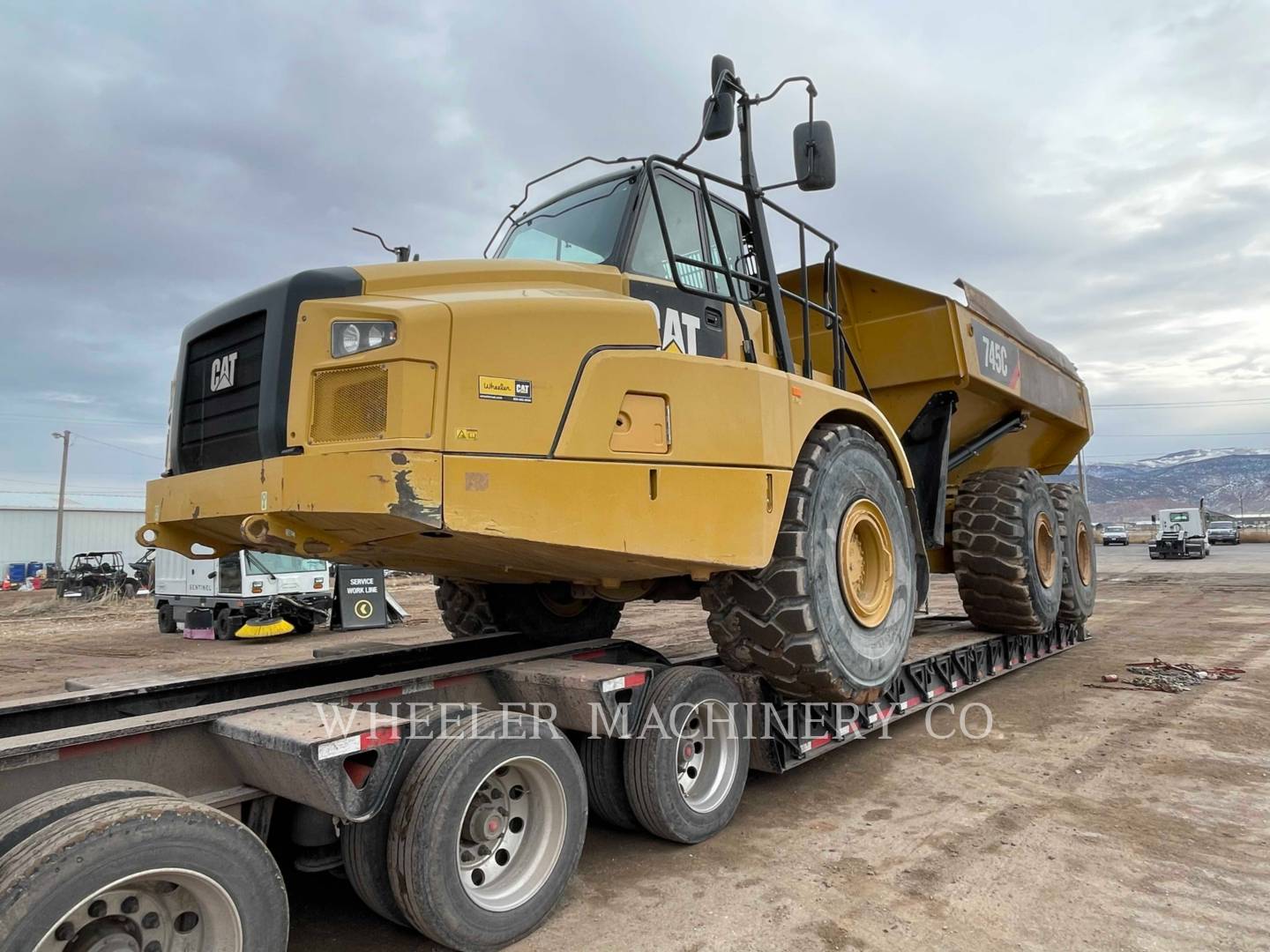 2016 Caterpillar 745C Articulated Truck