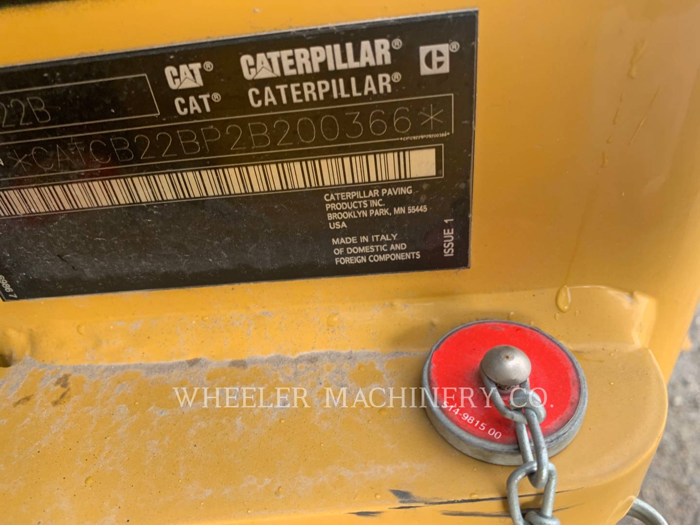 2019 Caterpillar CB22B Vibratory Double