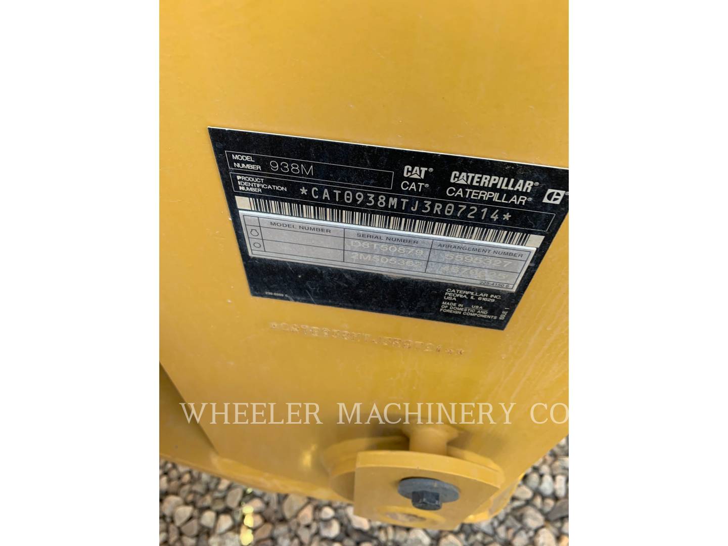 2019 Caterpillar 938M QC Wheel Loader