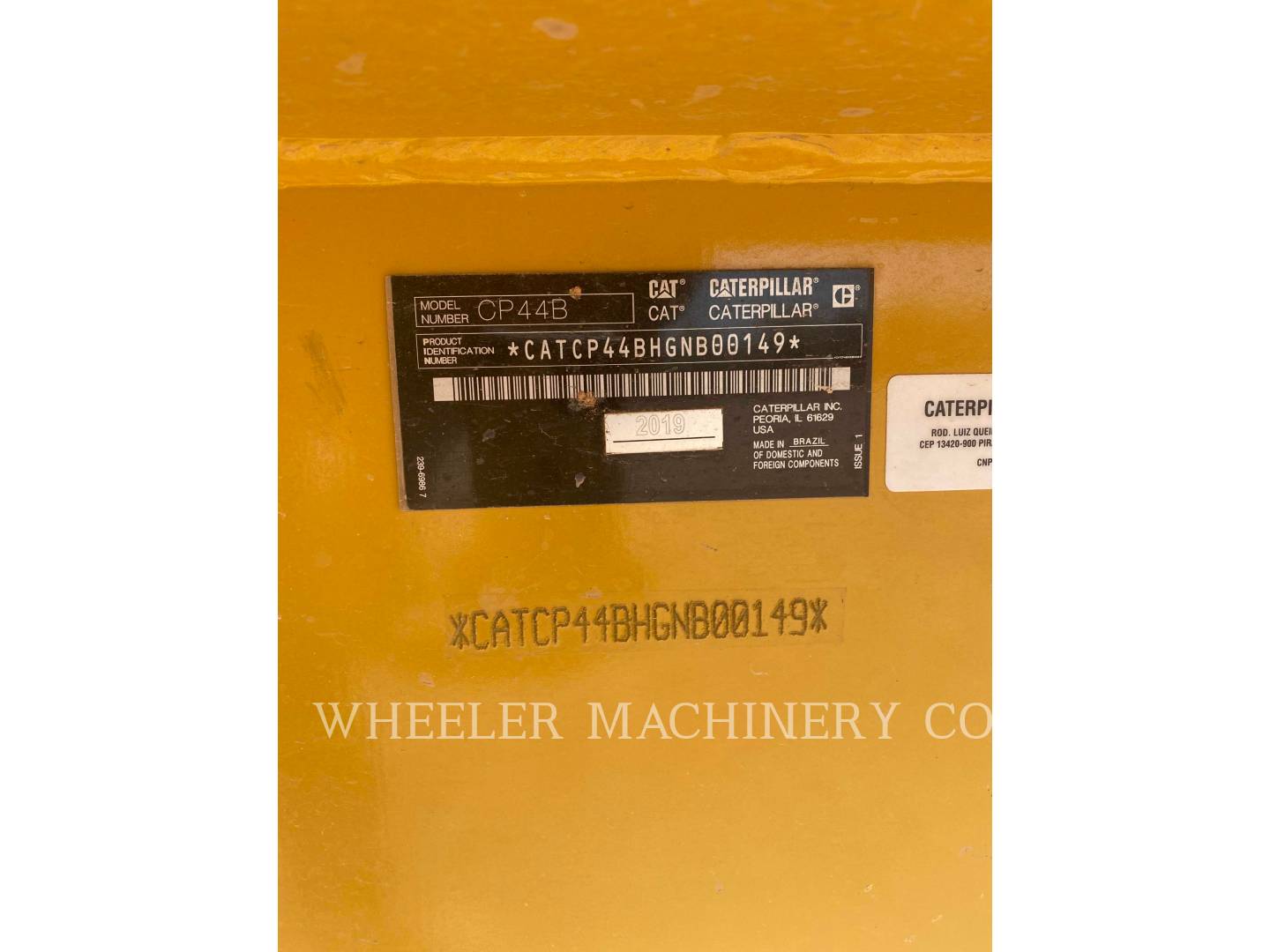 2020 Caterpillar CP44B Vibratory Single