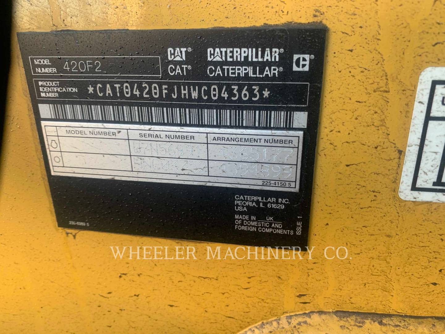 2019 Caterpillar 420F2 E Tractor Loader Backhoe