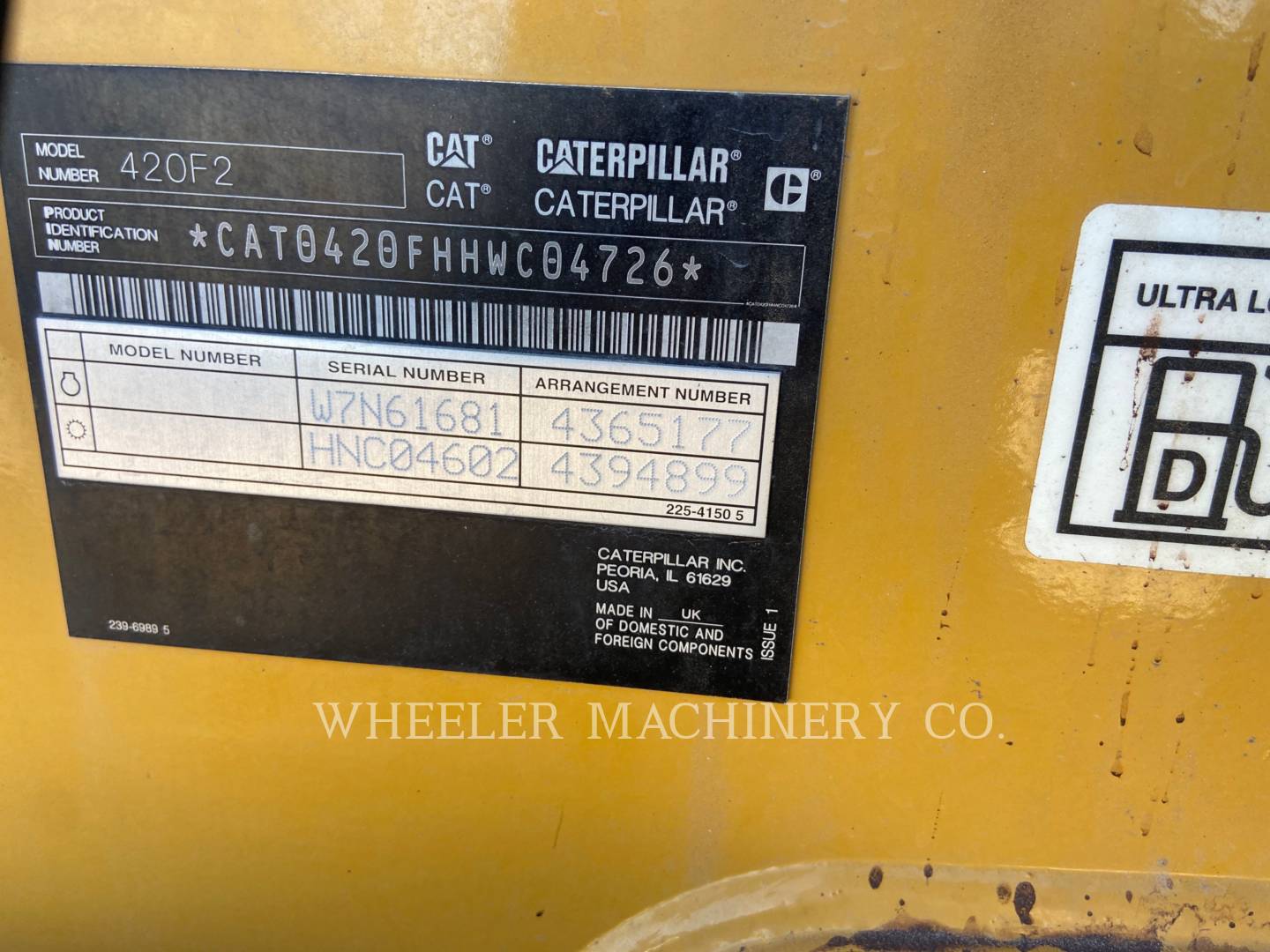 2019 Caterpillar 420F2 E TH Tractor Loader Backhoe