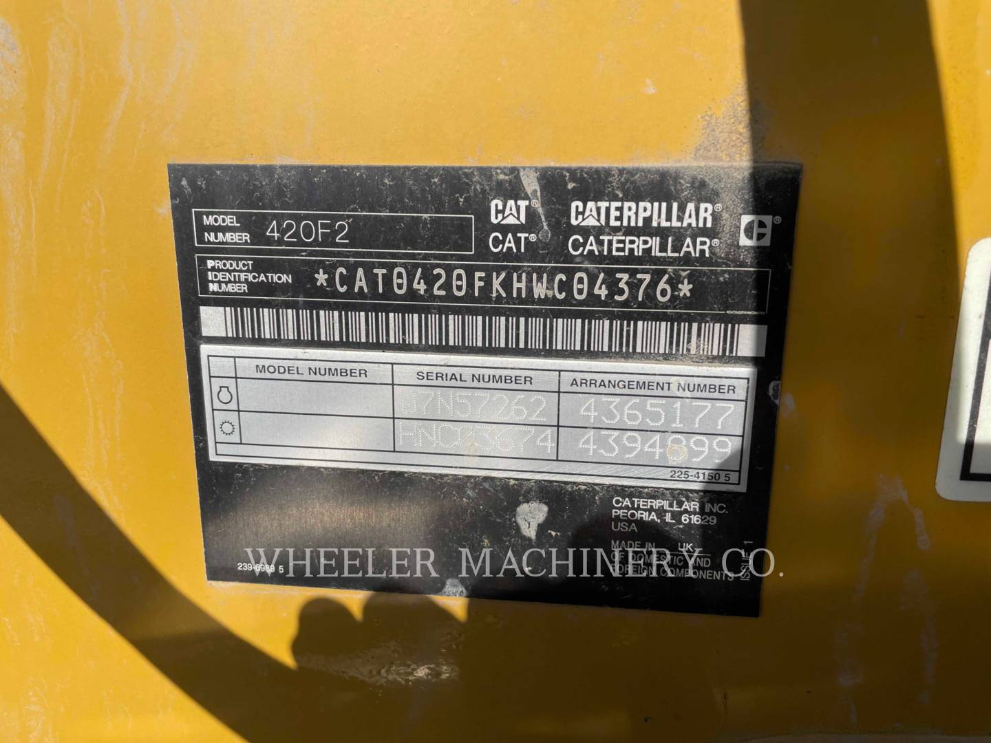 2019 Caterpillar 420F2 E Tractor Loader Backhoe