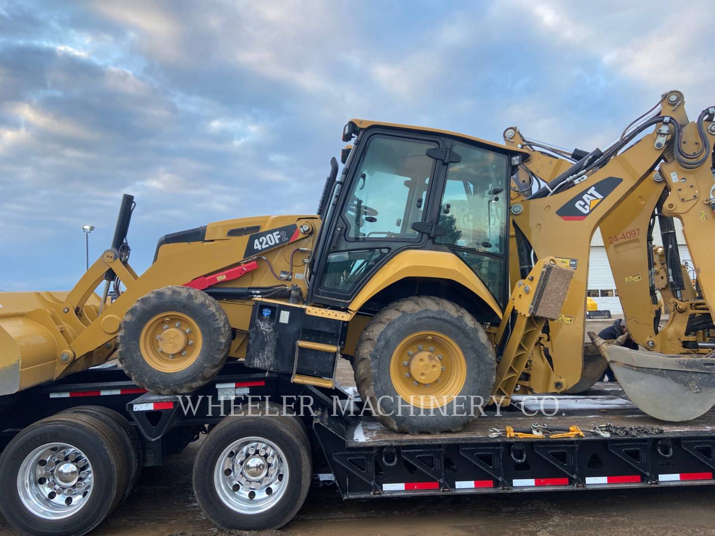 2017 Caterpillar 420F2 E CF Tractor Loader Backhoe