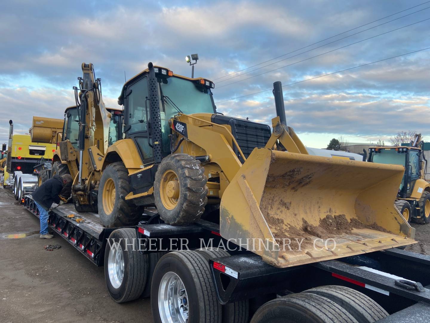 2017 Caterpillar 420F2 E CF Tractor Loader Backhoe