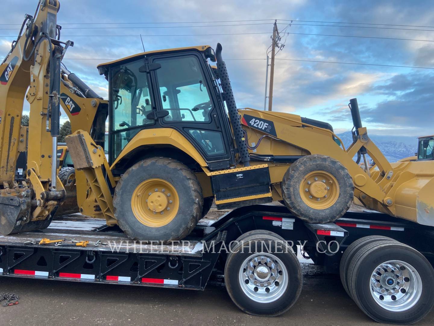 2017 Caterpillar 420F2 E CF Tractor Loader Backhoe