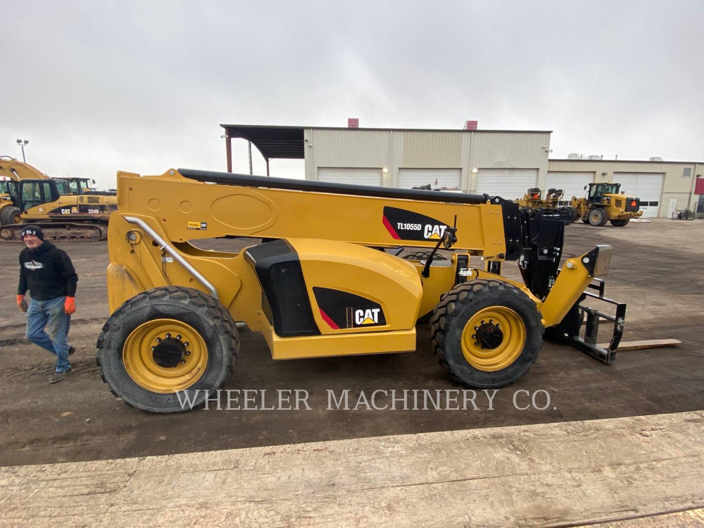 2020 Caterpillar TL1055D CB TeleHandler