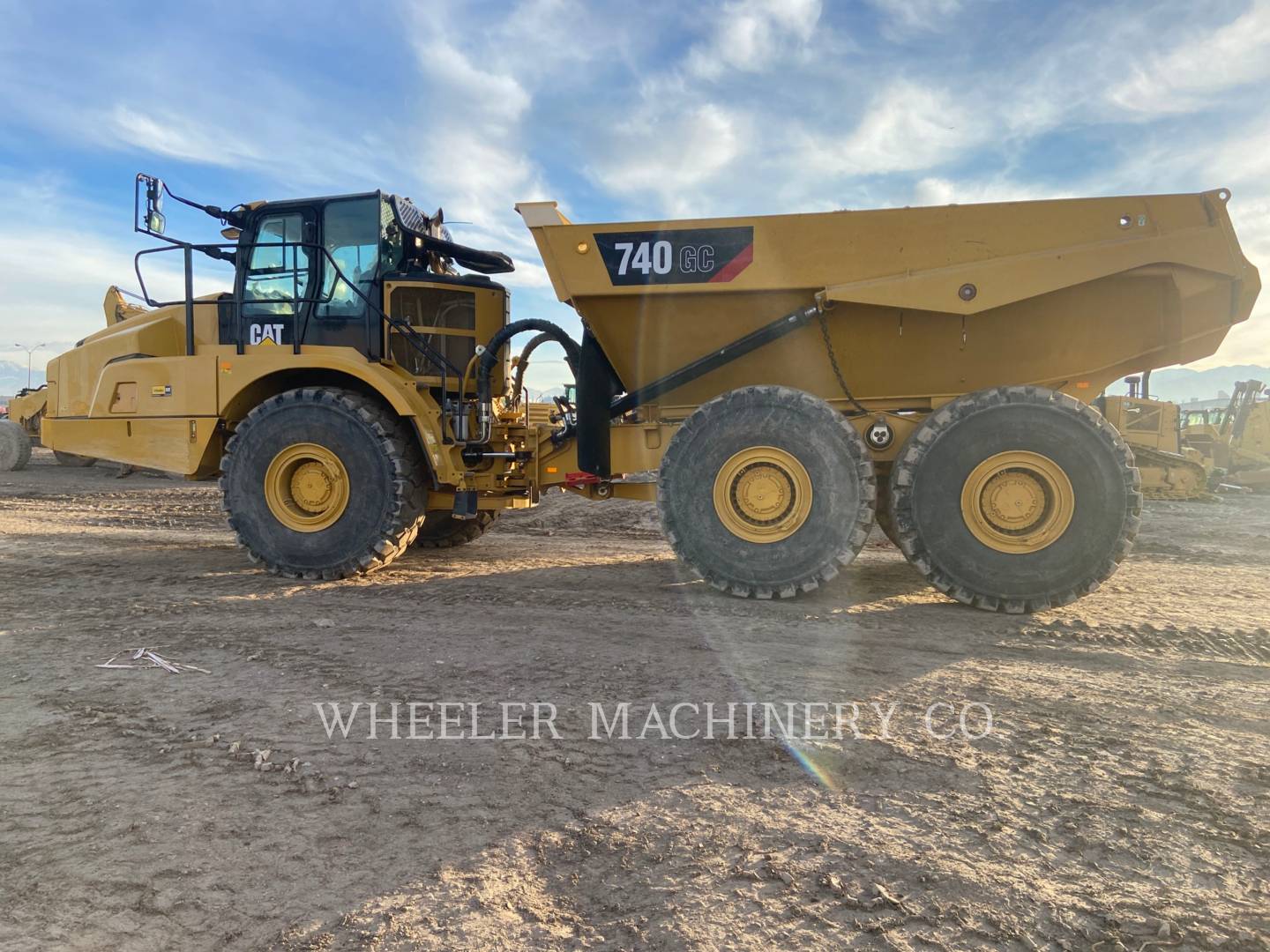 2020 Caterpillar 740 GC TG Articulated Truck