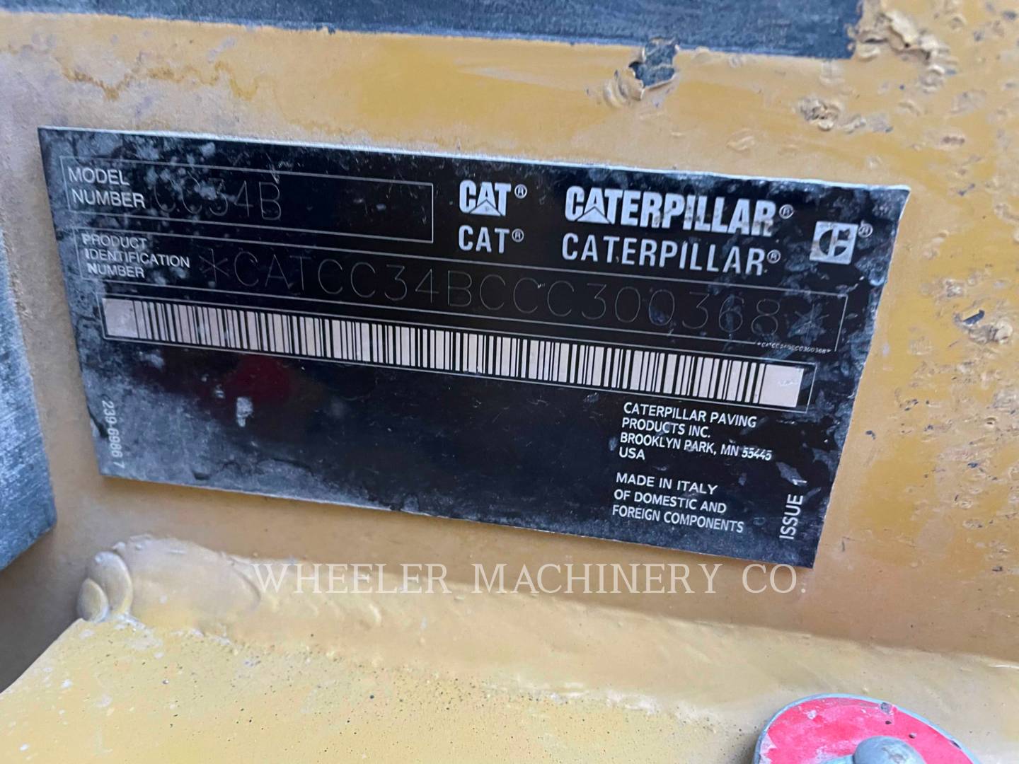 2020 Caterpillar CC34B Roller