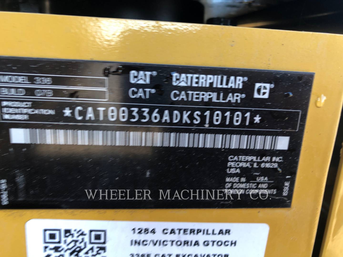 2020 Caterpillar 336 CF MP Excavator