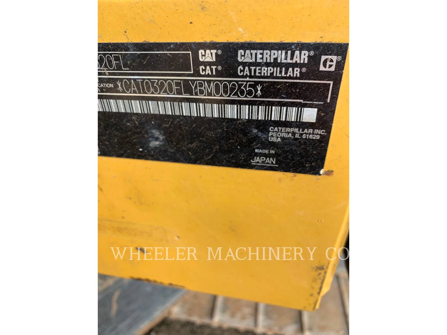 2017 Caterpillar 320F L CF Excavator