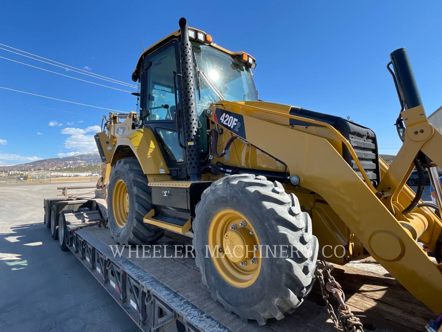 2018 Caterpillar 420F2 E Tractor Loader Backhoe