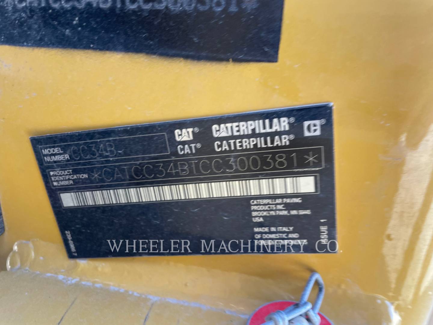 2020 Caterpillar CC34B CN Roller