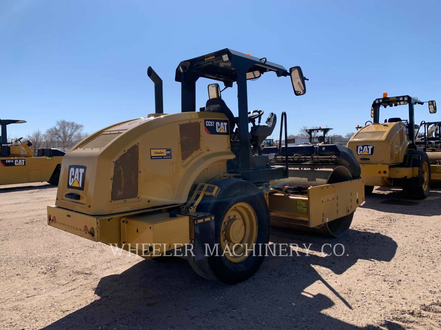 2018 Caterpillar CCS7 Vibratory Single