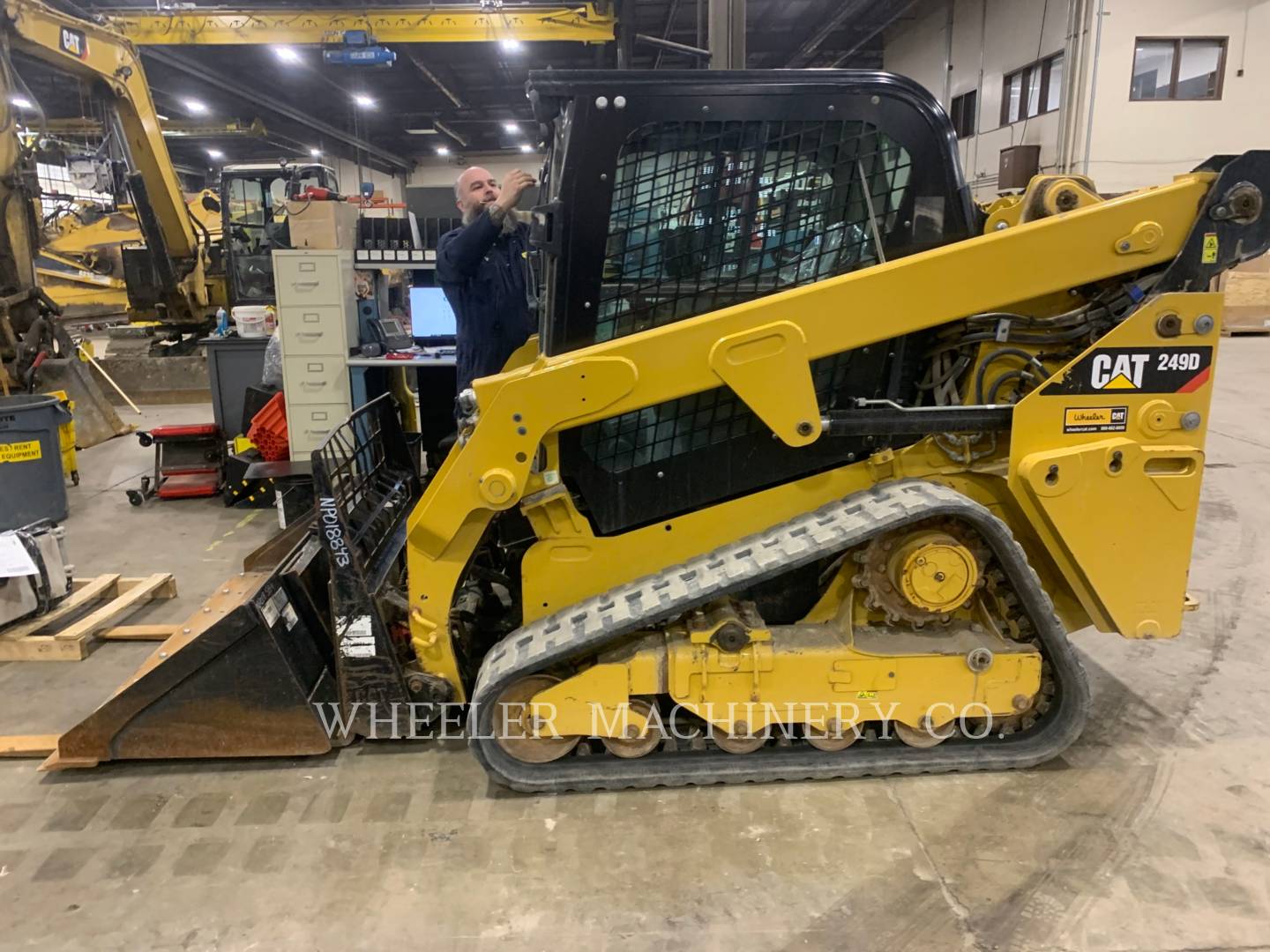 2018 Caterpillar 249D C3-H2 Compact Track Loader