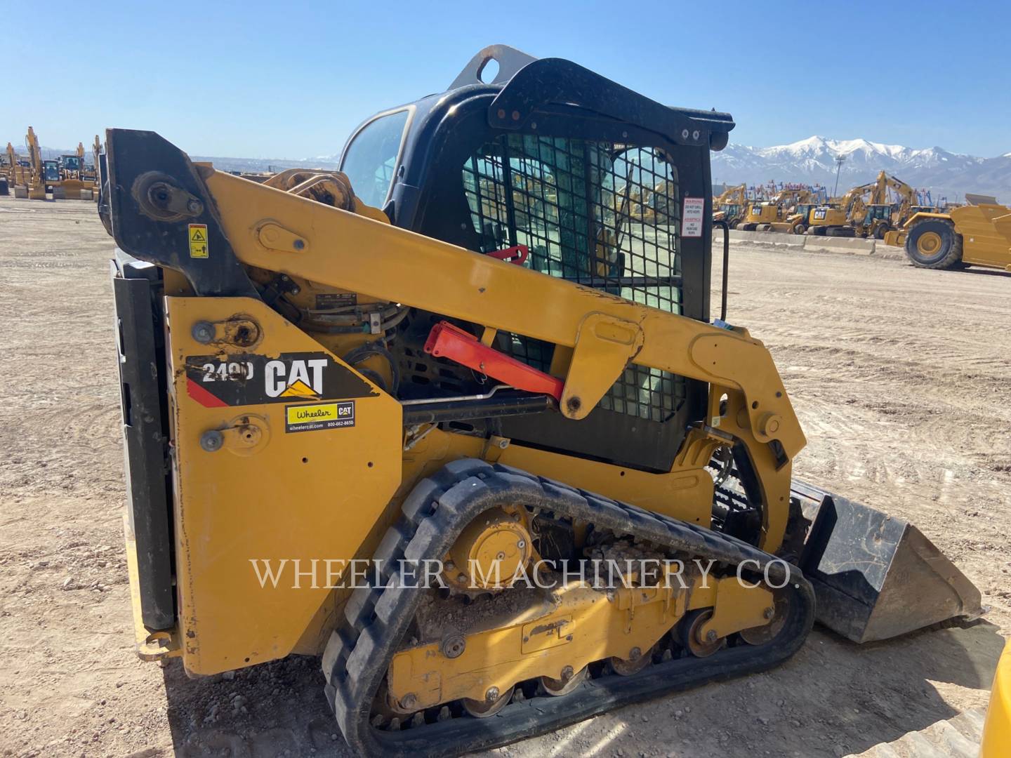 2017 Caterpillar 249D C3-H2 Compact Track Loader