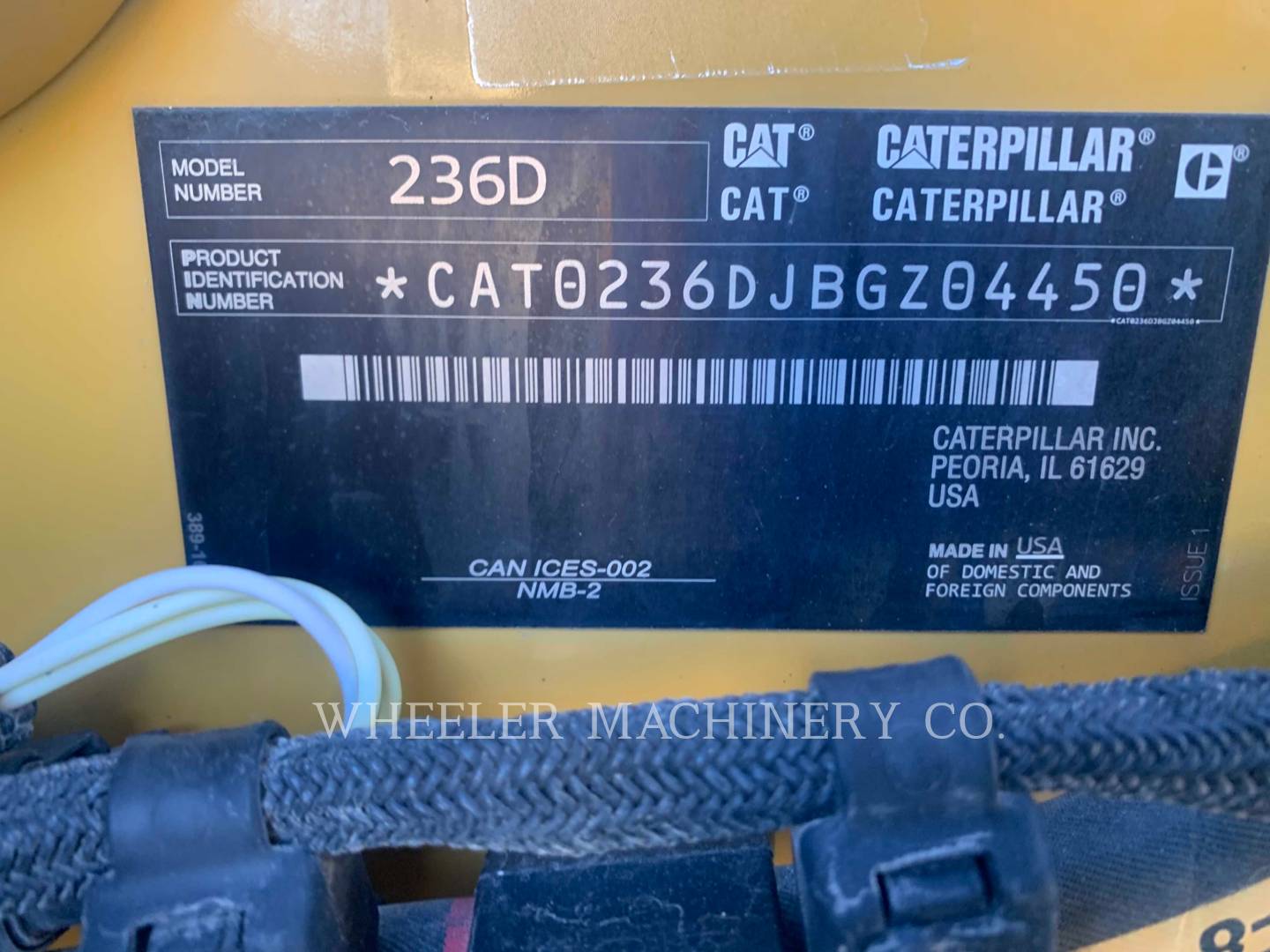 2018 Caterpillar 236D C1-H2 Skid Steer Loader