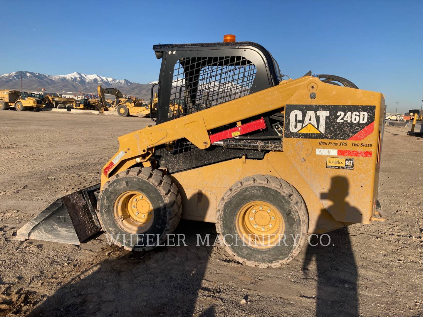 2017 Caterpillar 246D C1-HF Skid Steer Loader