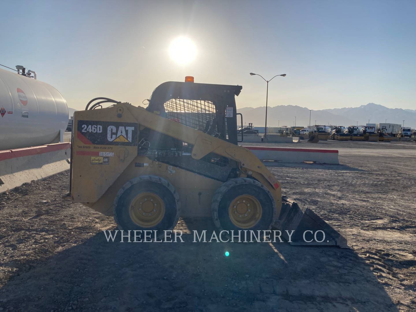 2017 Caterpillar 246D C1-HF Skid Steer Loader