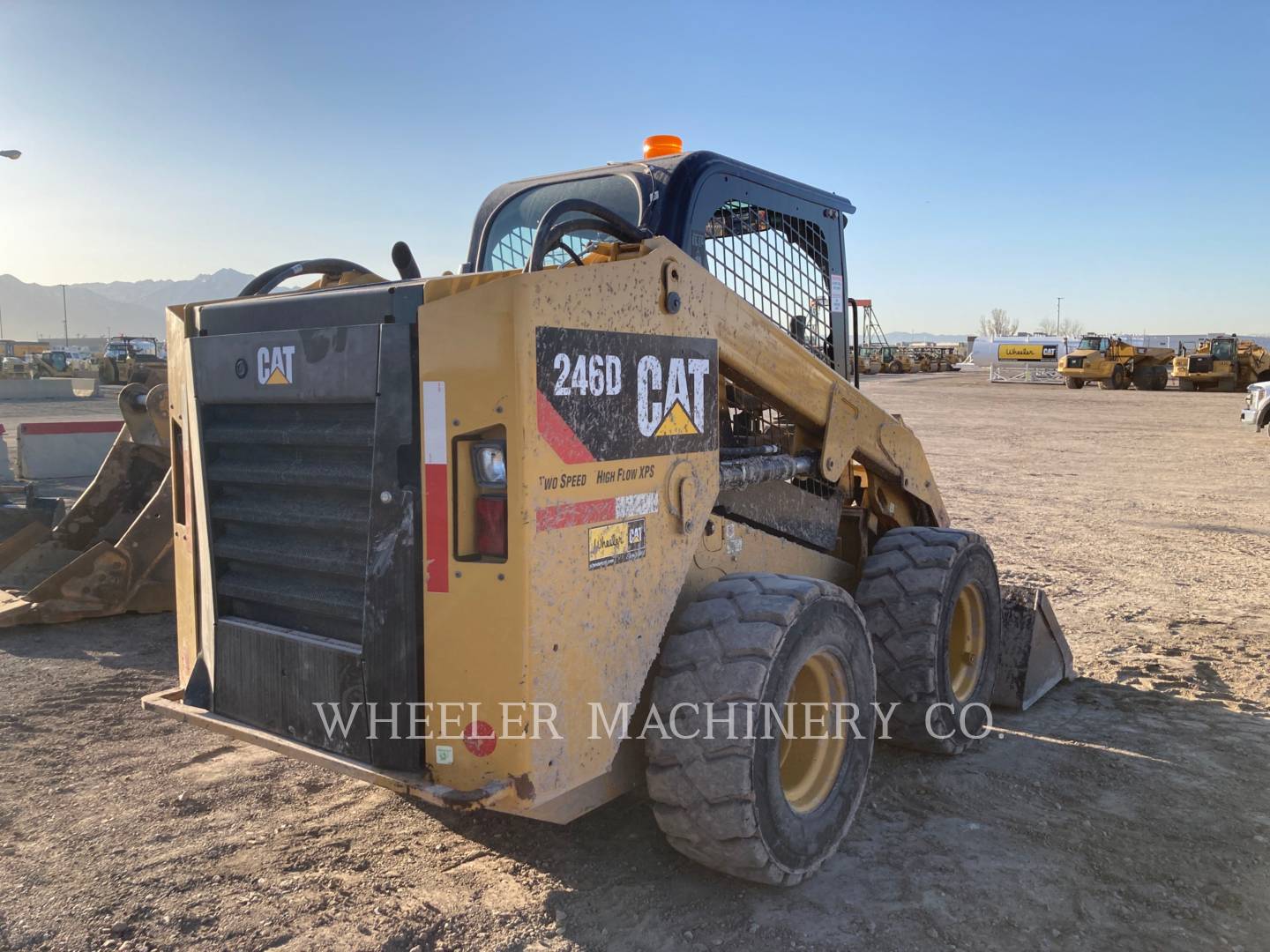 2017 Caterpillar 246D C1-HF Skid Steer Loader