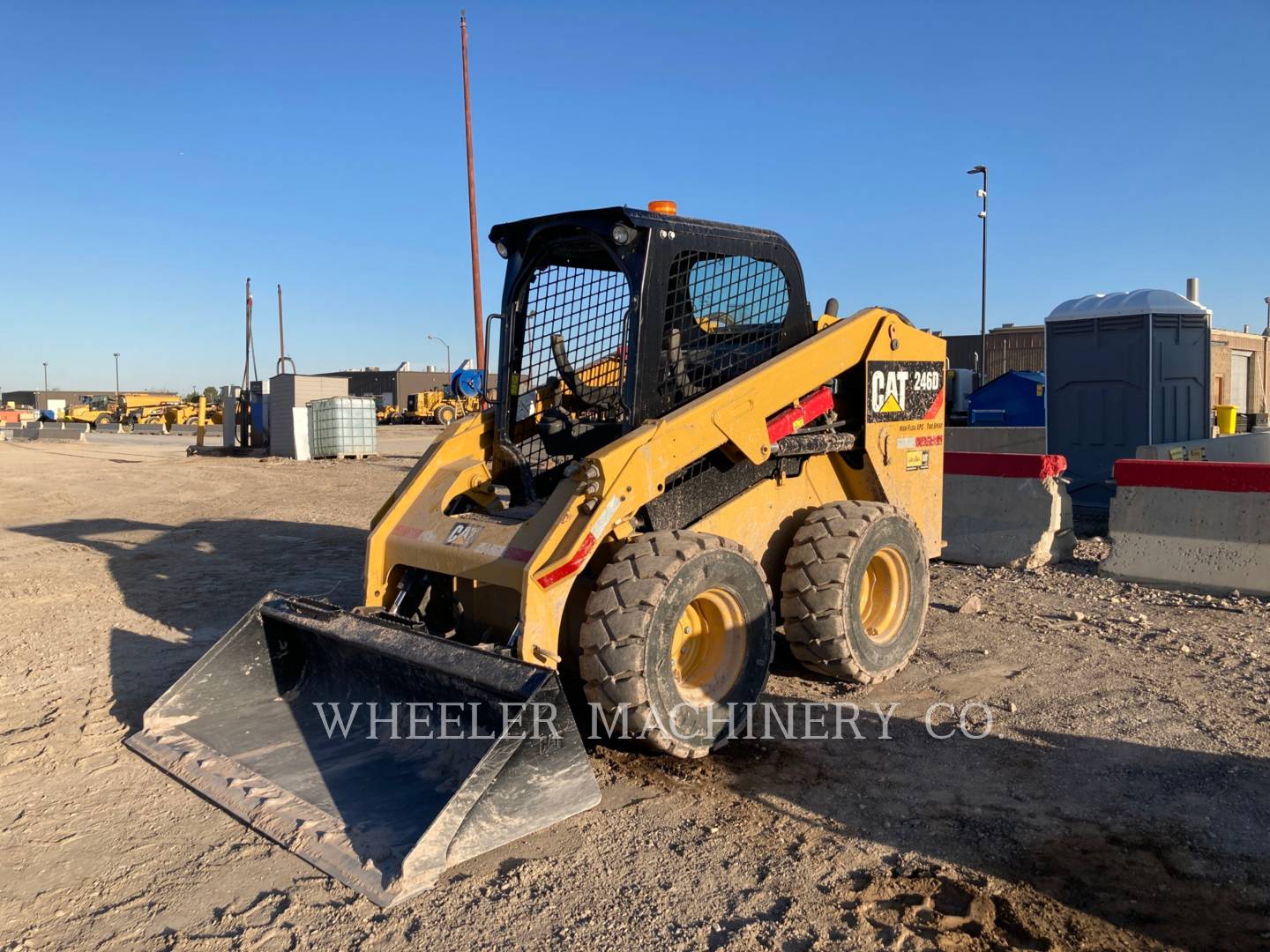 2017 Caterpillar 246D C1-HF Skid Steer Loader