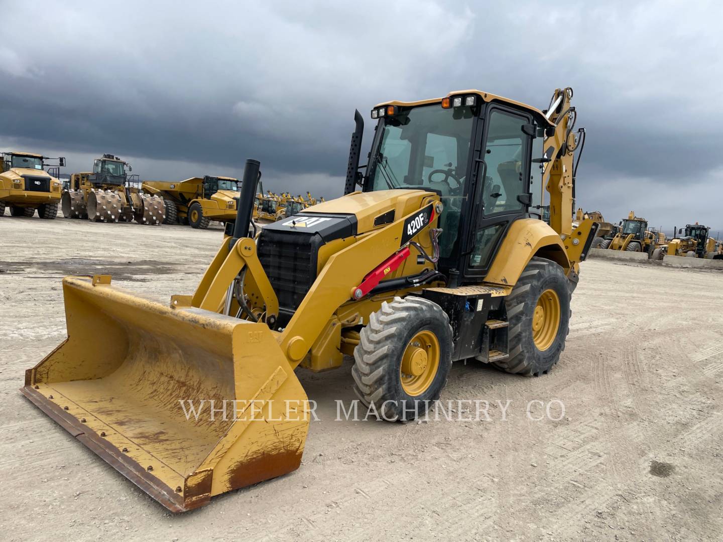 2018 Caterpillar 420F2 E Tractor Loader Backhoe