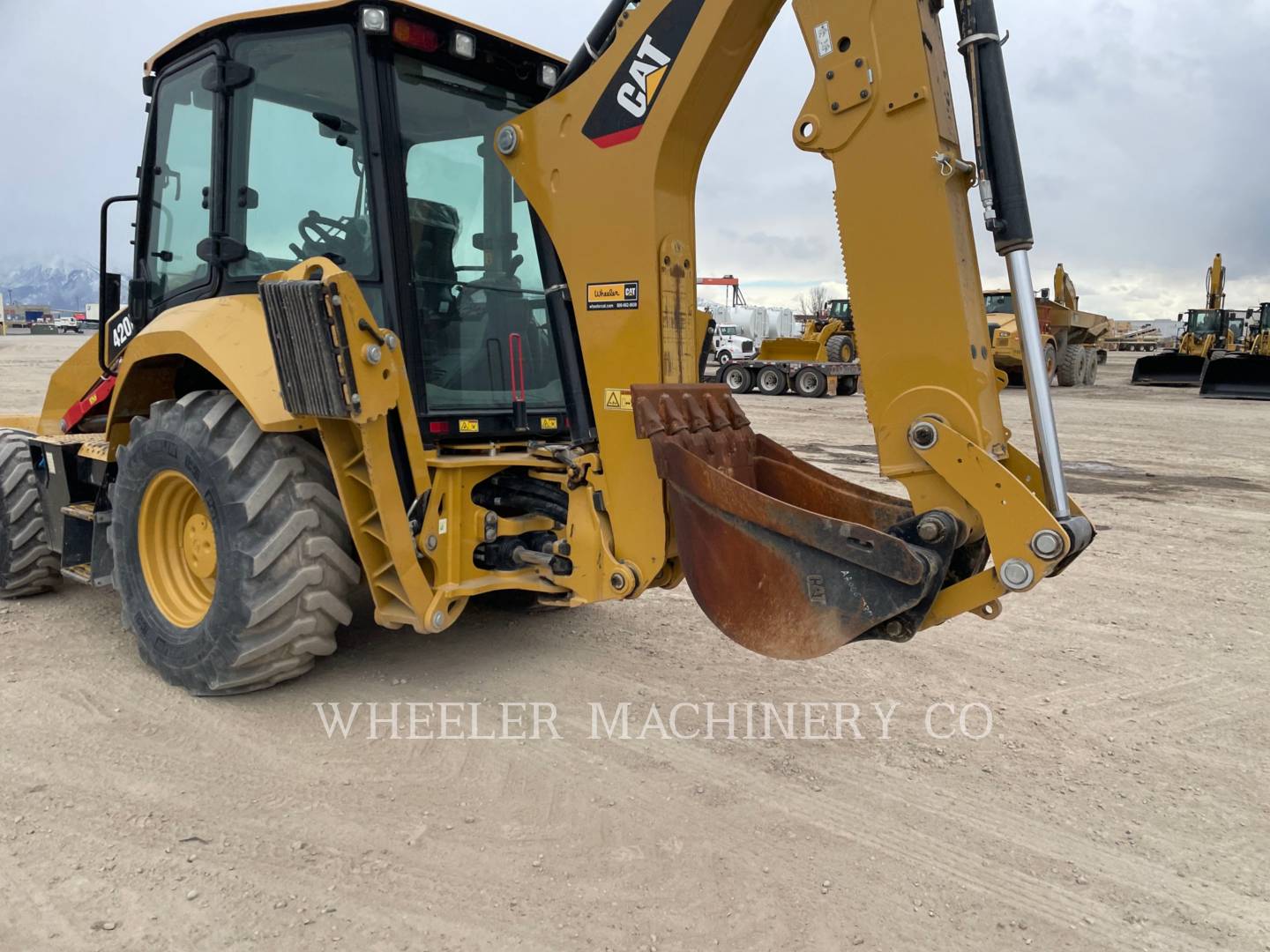 2018 Caterpillar 420F2 E Tractor Loader Backhoe