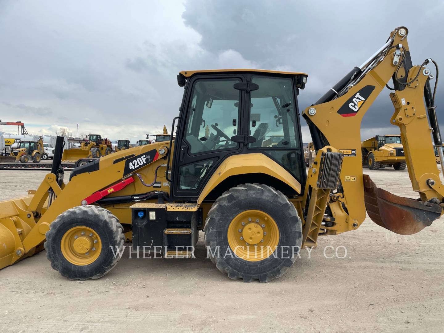 2018 Caterpillar 420F2 E Tractor Loader Backhoe