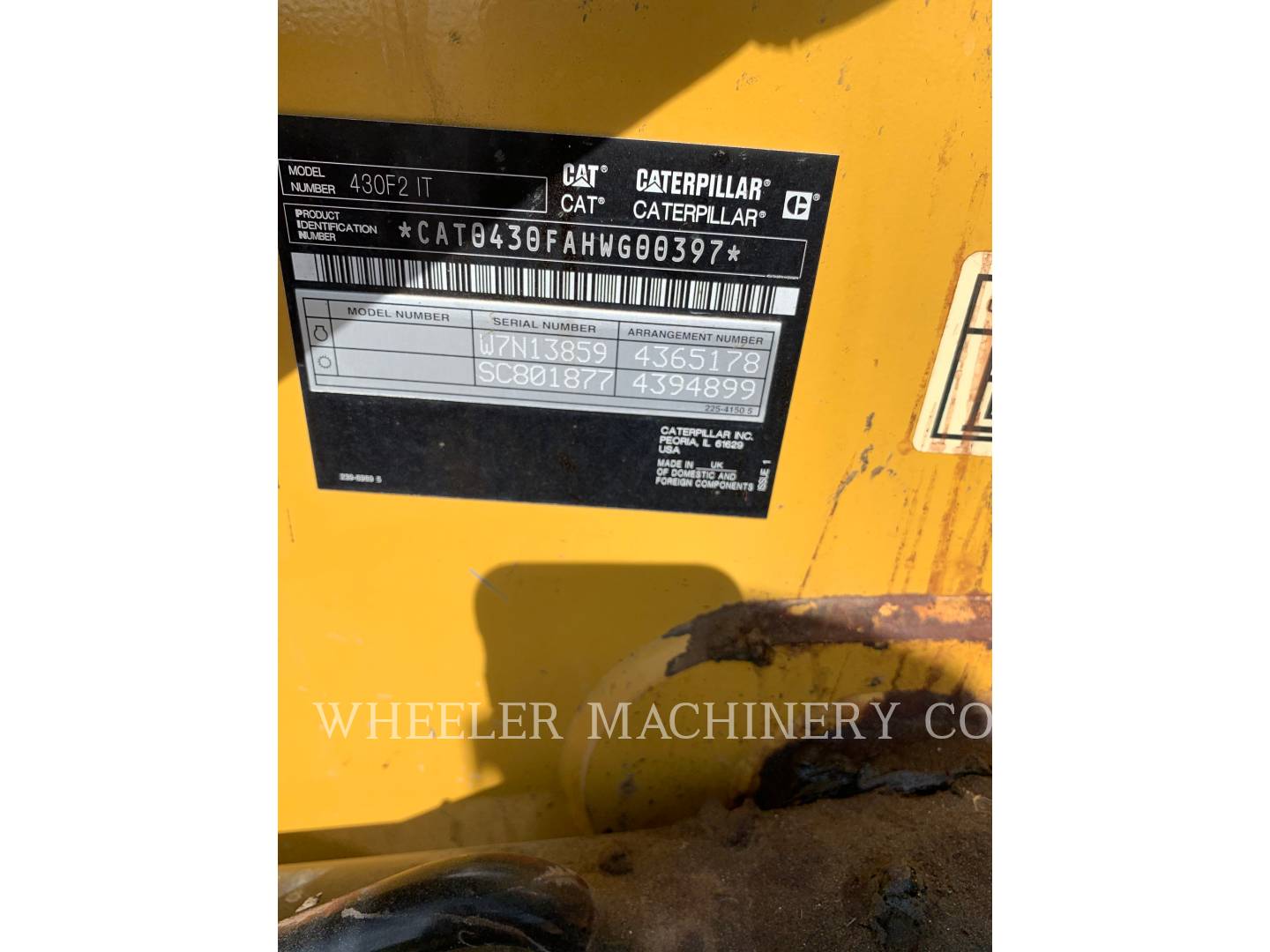 2016 Caterpillar 430F2 IT E Tractor Loader Backhoe