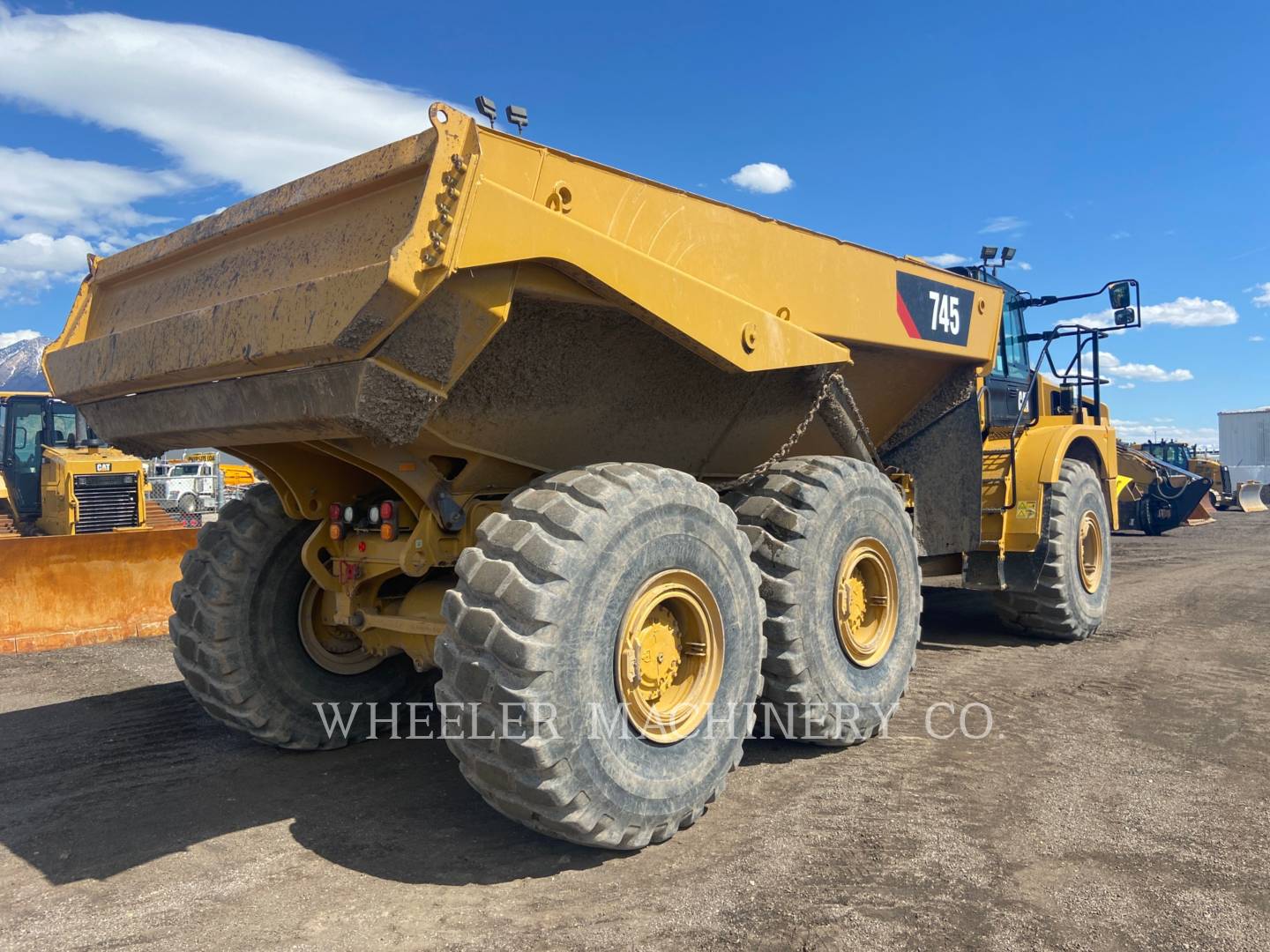 2018 Caterpillar 745 TG Articulated Truck