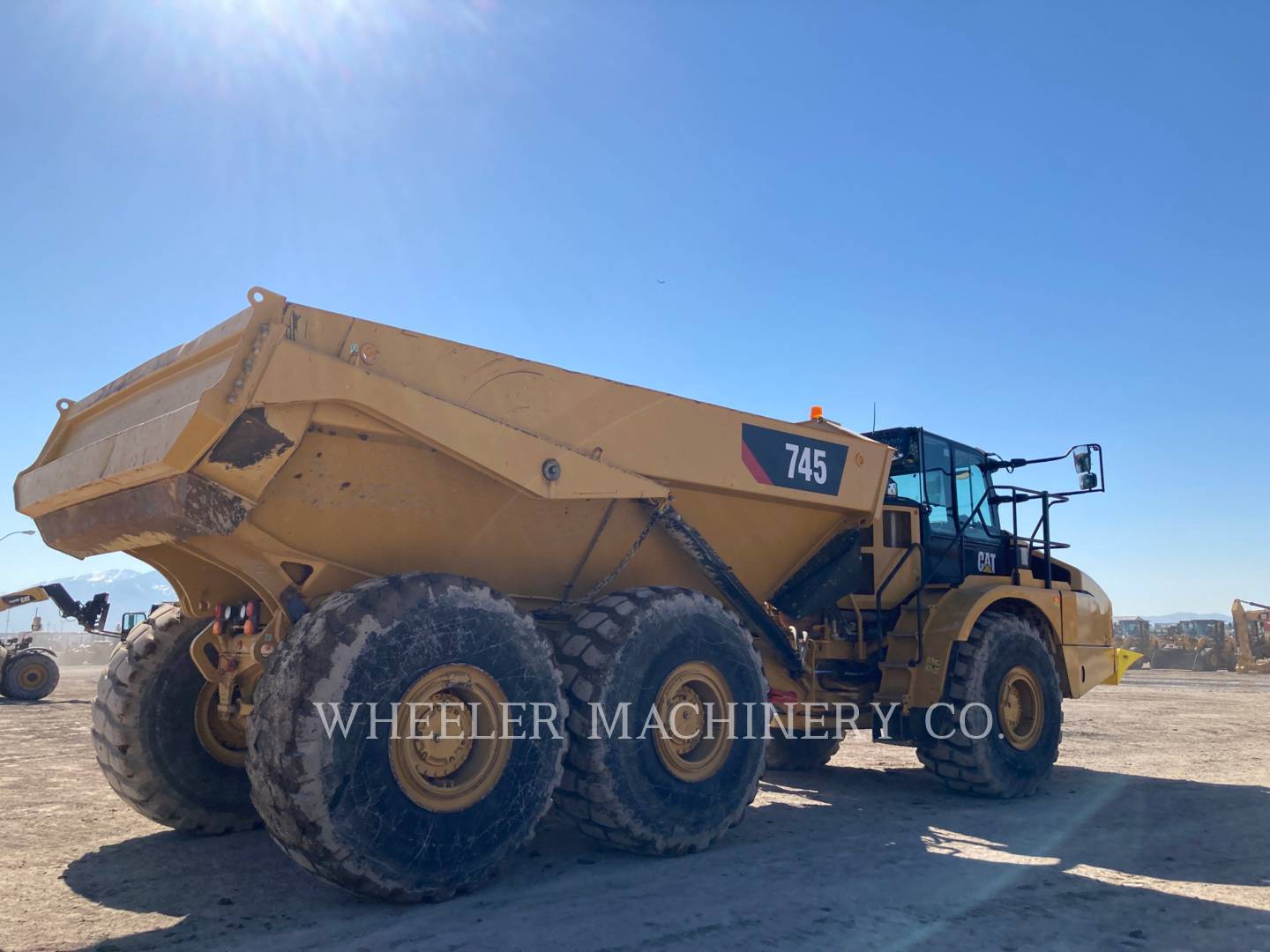 2018 Caterpillar 745 TG Articulated Truck