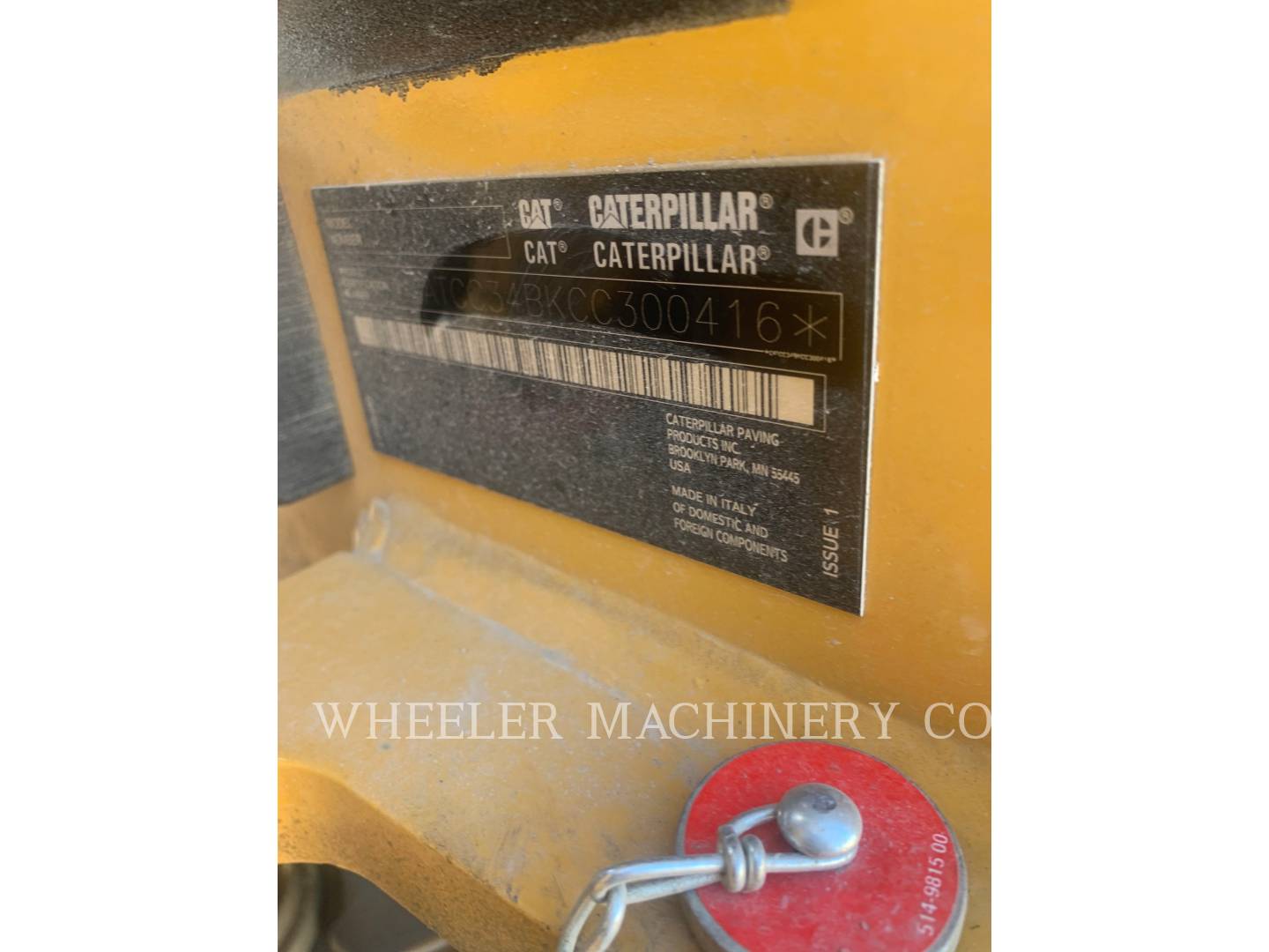 2021 Caterpillar CC34B CN Roller