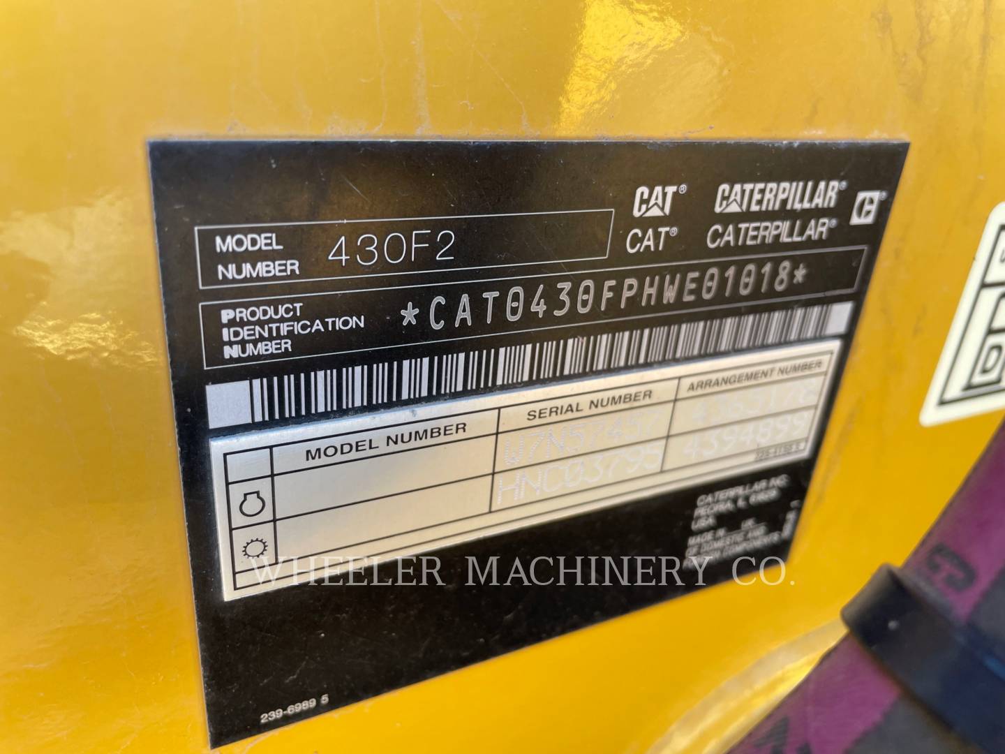 2019 Caterpillar 430F2 E CF Tractor Loader Backhoe