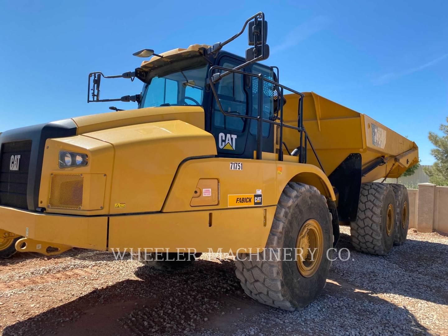 2019 Caterpillar 745 TG Articulated Truck