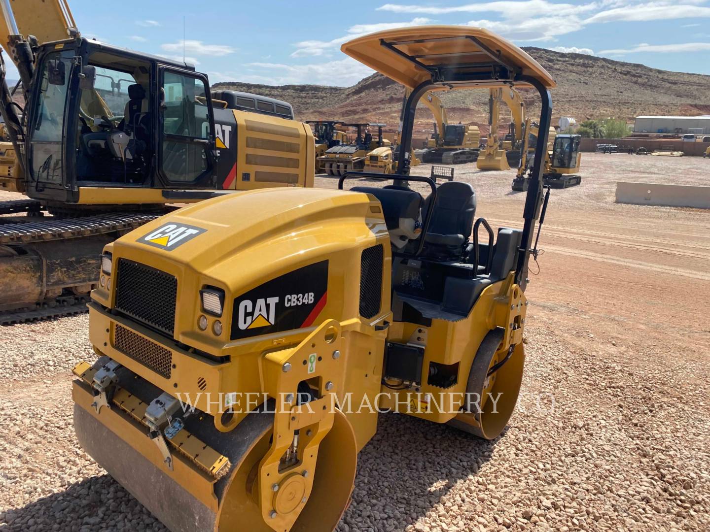 2021 Caterpillar CB34B CN Vibratory Double